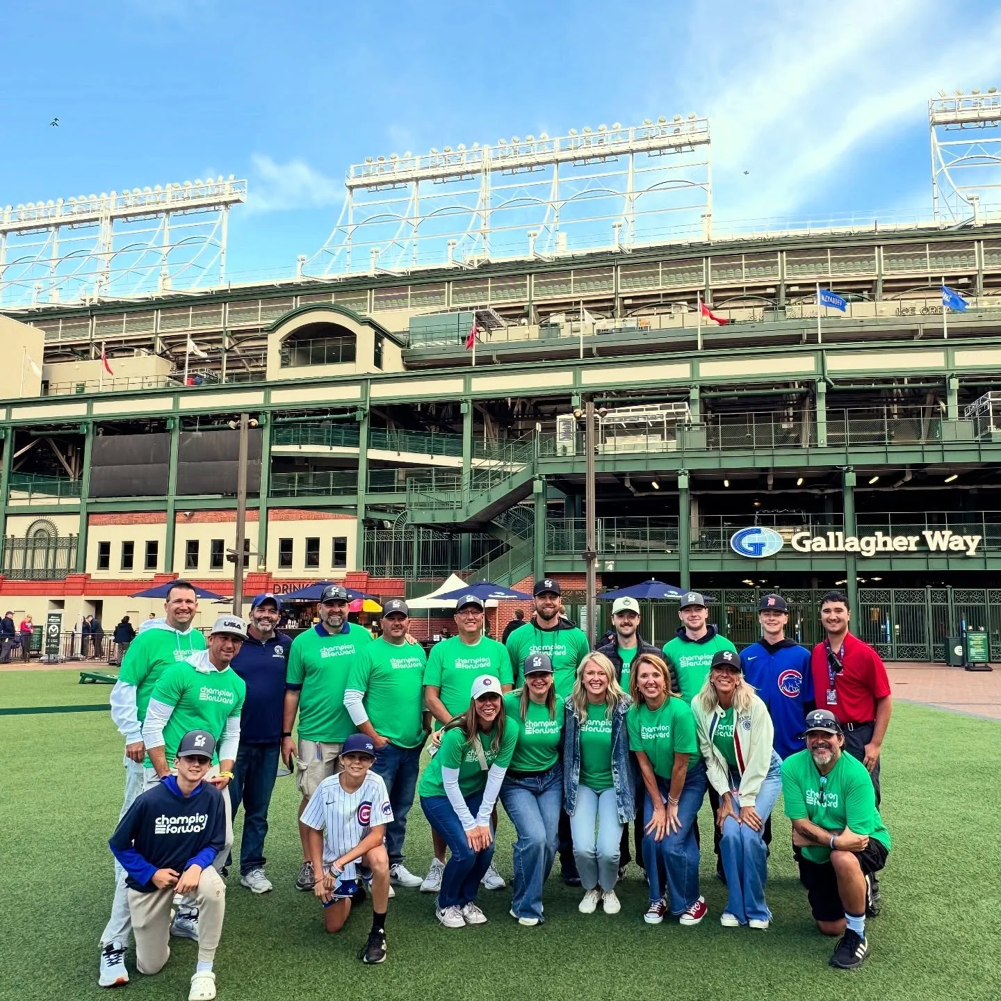 MENTAL HEALTH AWARENESS NIGHT @ WRIGLEY

Thank you to everyone that came out to Gallagher Way before Wednesday nights game to say hello, take a pic, and share your story with us. 

Thank you to our Ambassadors for giving their time to be with us and 