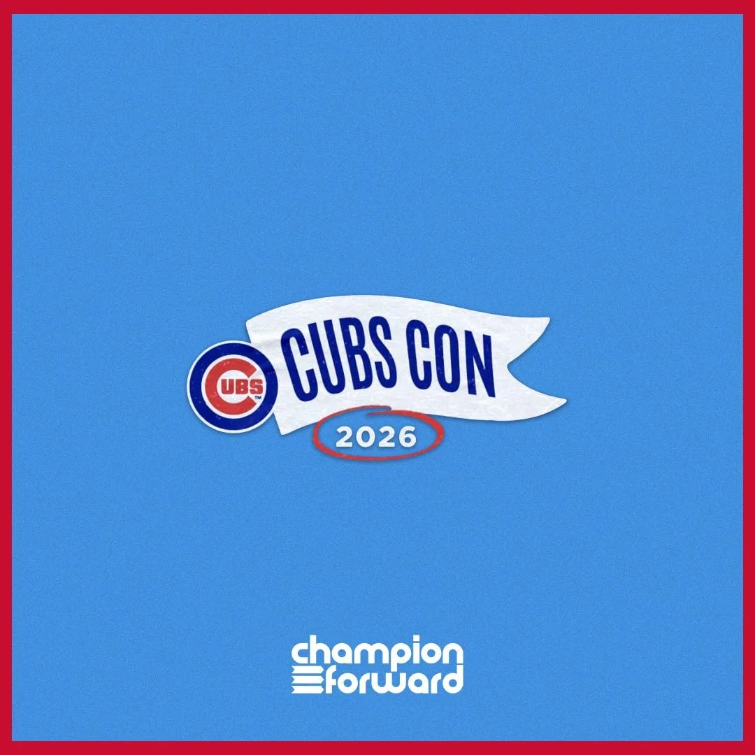 What a great weekend at Cubs Con 2026 in Chicago! 

Special thank you to our dedicated Ambassadors for volunteering with us this weekend. 

We loved connecting with the Cubs community and sharing the mission of Champion Forward!