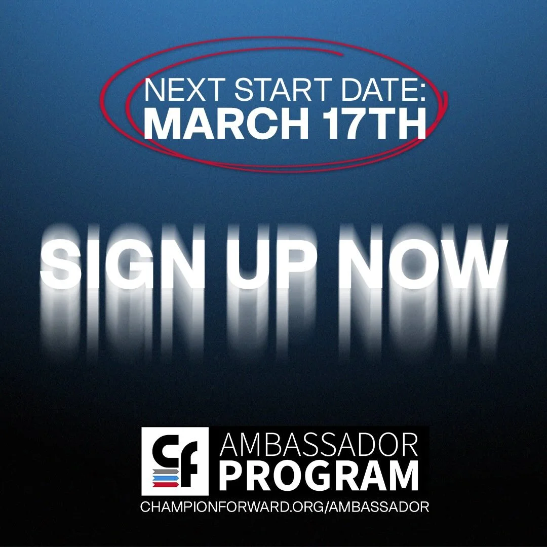 Registration is now open for our next Ambassador Program cohorts. The program runs from March 17th to May 5th. Register in the link in our bio!