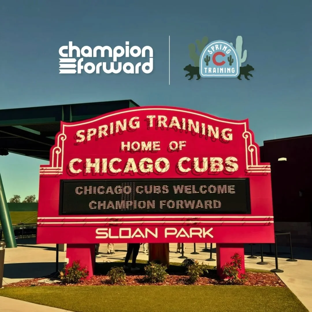 What a weekend! We loved getting to sharing our mission with all the Cubs fans at spring training! Thank you to @sloanparkmesa for the incredible hospitality and for letting us be apart of this exciting start to the season.