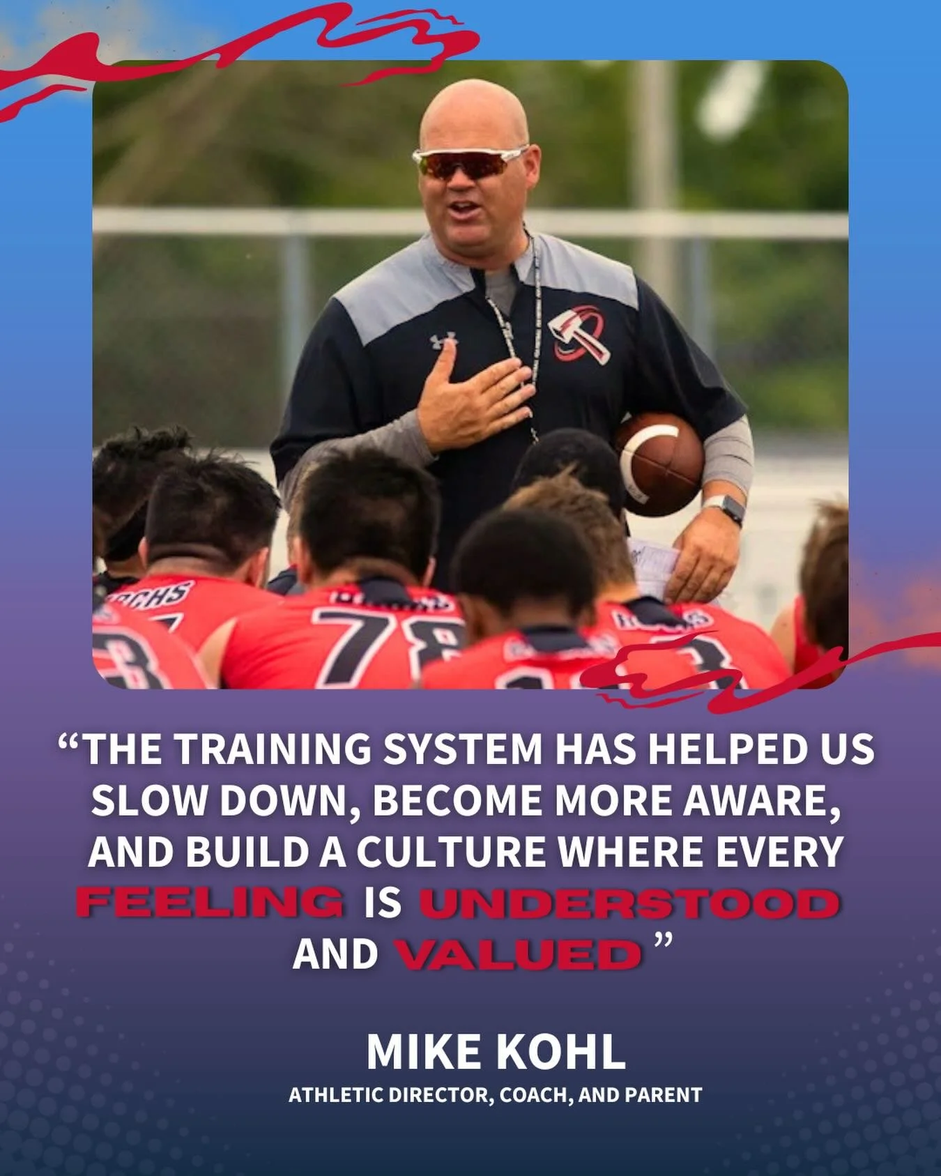 When athletes learn to recognize and express what they&rsquo;re feeling, everything changes on and off the field. It&rsquo;s bigger than performance&hellip; it&rsquo;s about growth, connection, and becoming better people.

That&rsquo;s the kind of cu