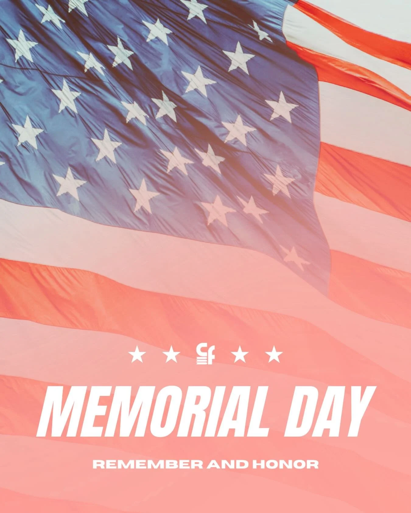 Today, we remember and honor the brave men and women who gave their lives in service to our country. 

As you spend time with loved ones this Memorial Day, we encourage you to also take a moment to reflect with gratitude and remember those who made o