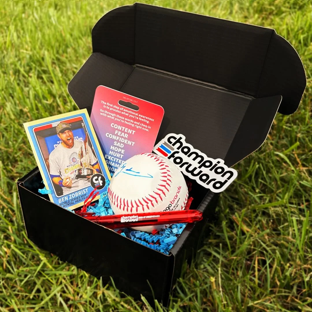 Don&rsquo;t miss your chance to win Ben Zobrist&rsquo;s World Series MVP Camaro! 

Entires start as low as $5! 

The $200 level receives 400 entires AND a Champion Forward sweepstakes box featuring a signed Ben Zobrist baseball! 

Every entry support
