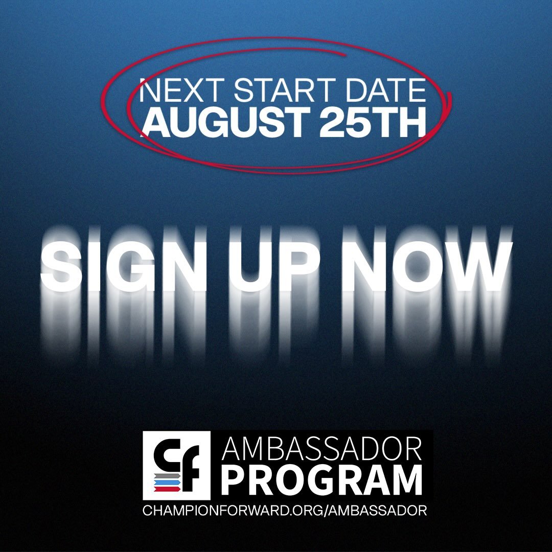 Registration is open for our next Ambassador Program Cohort! Register at the link in our bio.