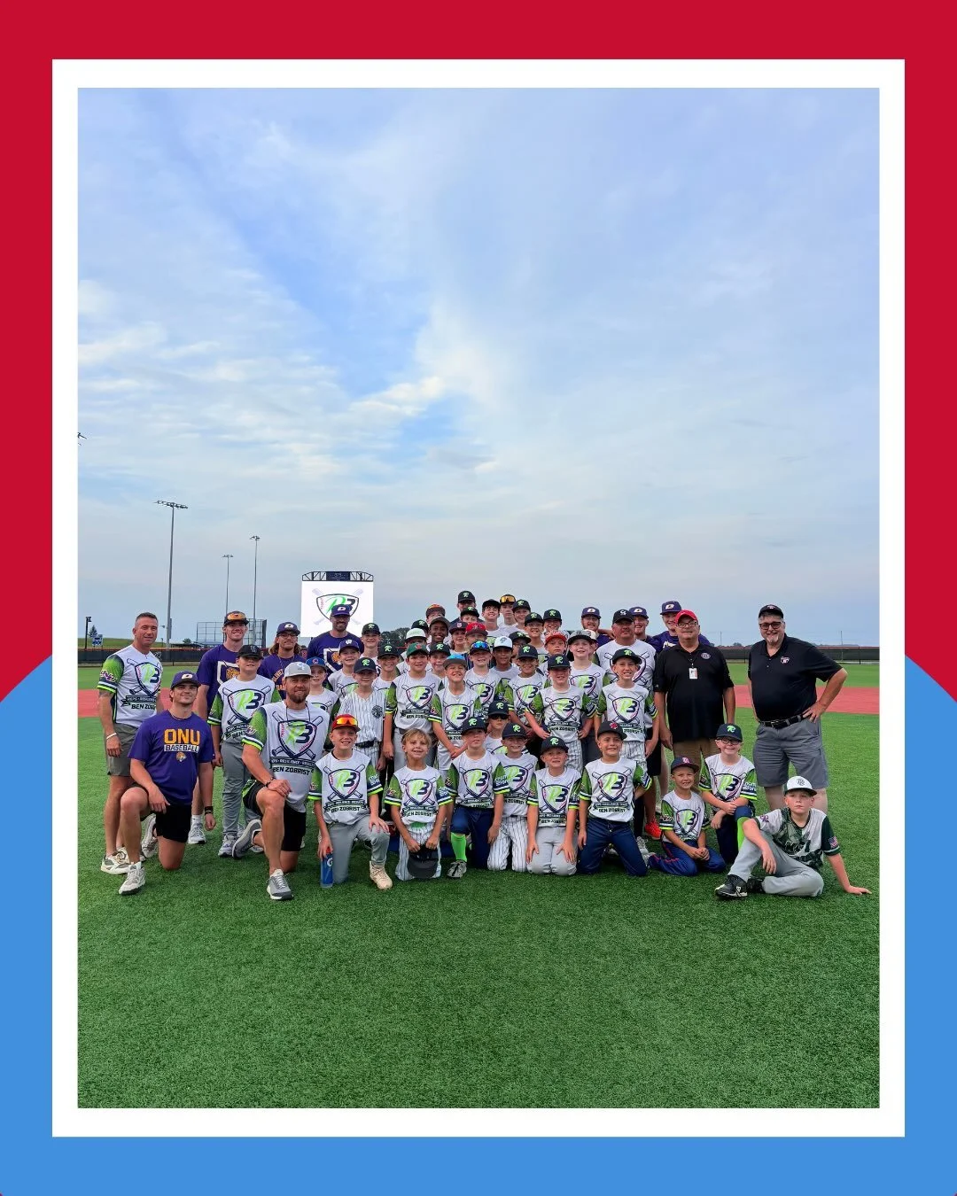 The Limestone Reapers Baseball team is another one of our amazing Champion Forward Training System clients. Last week, we had the opportunity to host a baseball clinic where the players learned from the Olivet Nazarene University baseball team, while