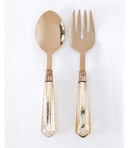 Lulu &amp; Georgia - Rose Gold Salad Servers - $51