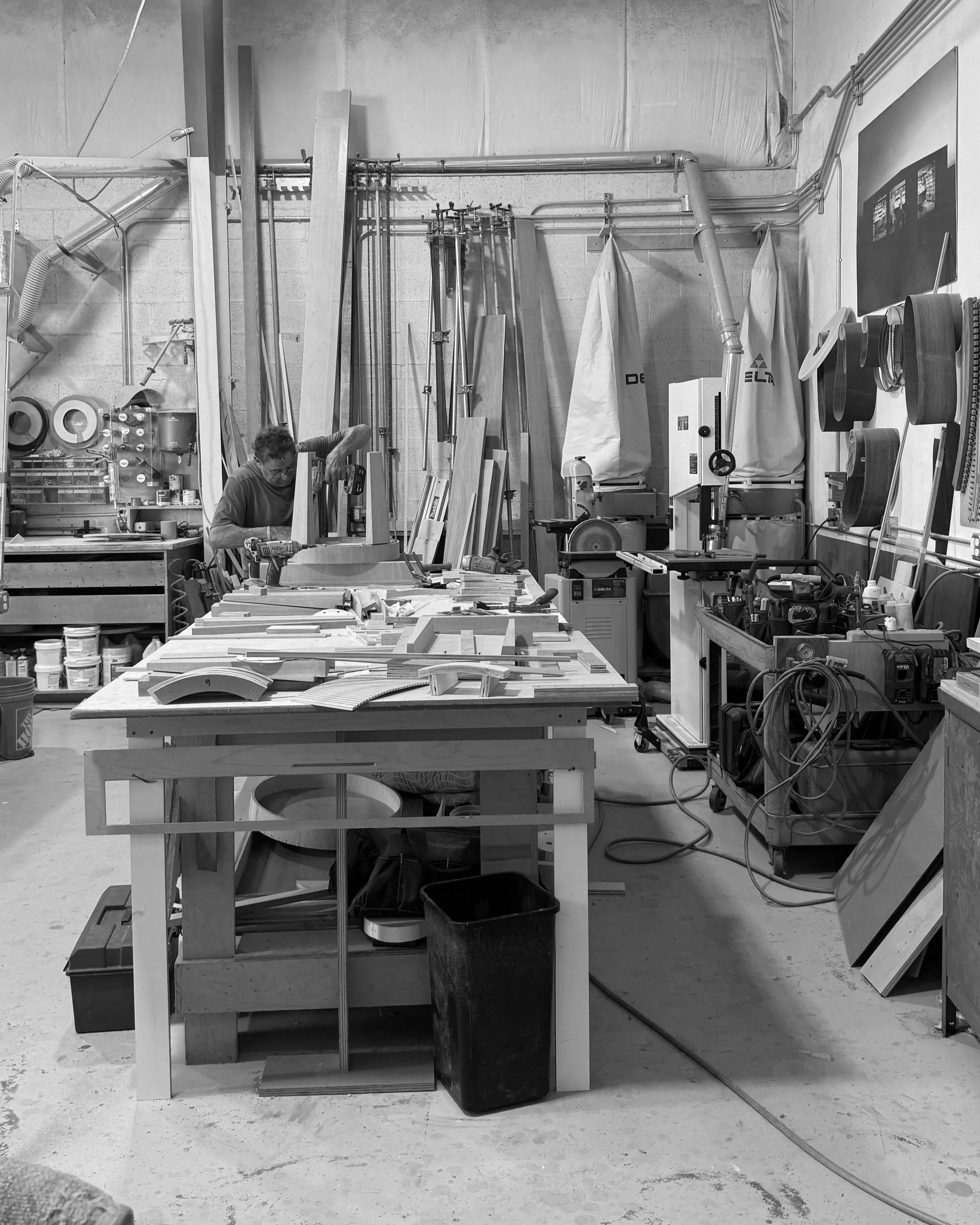 Custom fabrication for super yacht at the production facility