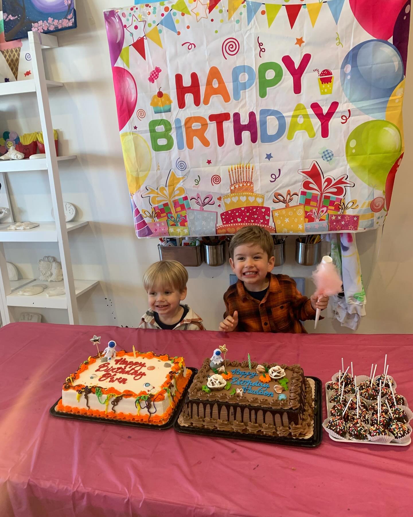 Happy birthday to Hudson, Owen, Lia and Savannah! We had so much fun celebrating this weekend! 🎉🌈💜