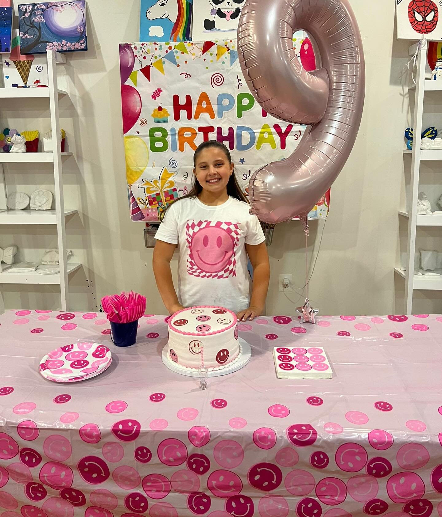 Happy Birthday to Carisa, Sienna, Kaylee, Holly, Adriana, Hailey and Hanna! Thanks for celebrating with us! We had so much fun! 🌈💜🎀