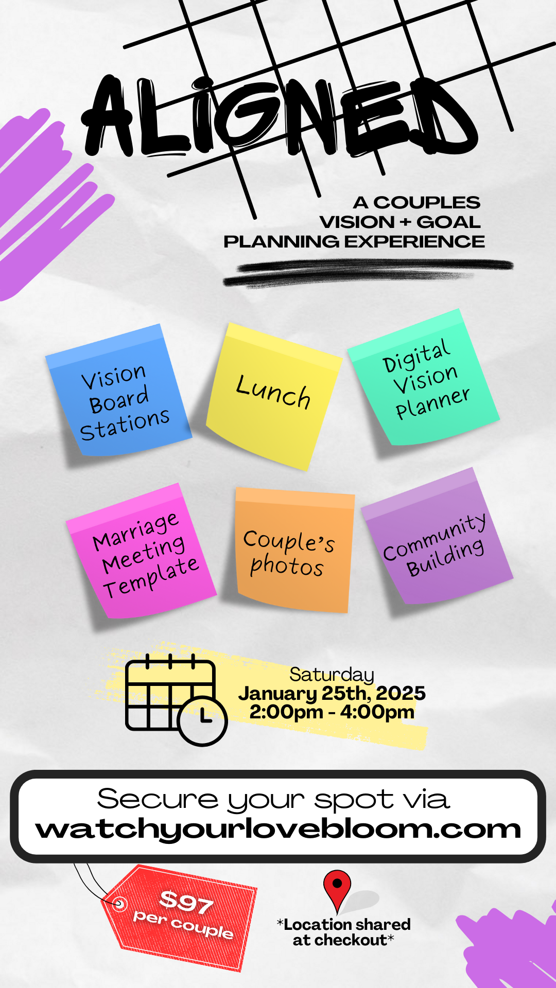 Aligned: A Couples Vision + Goal Planning Experience