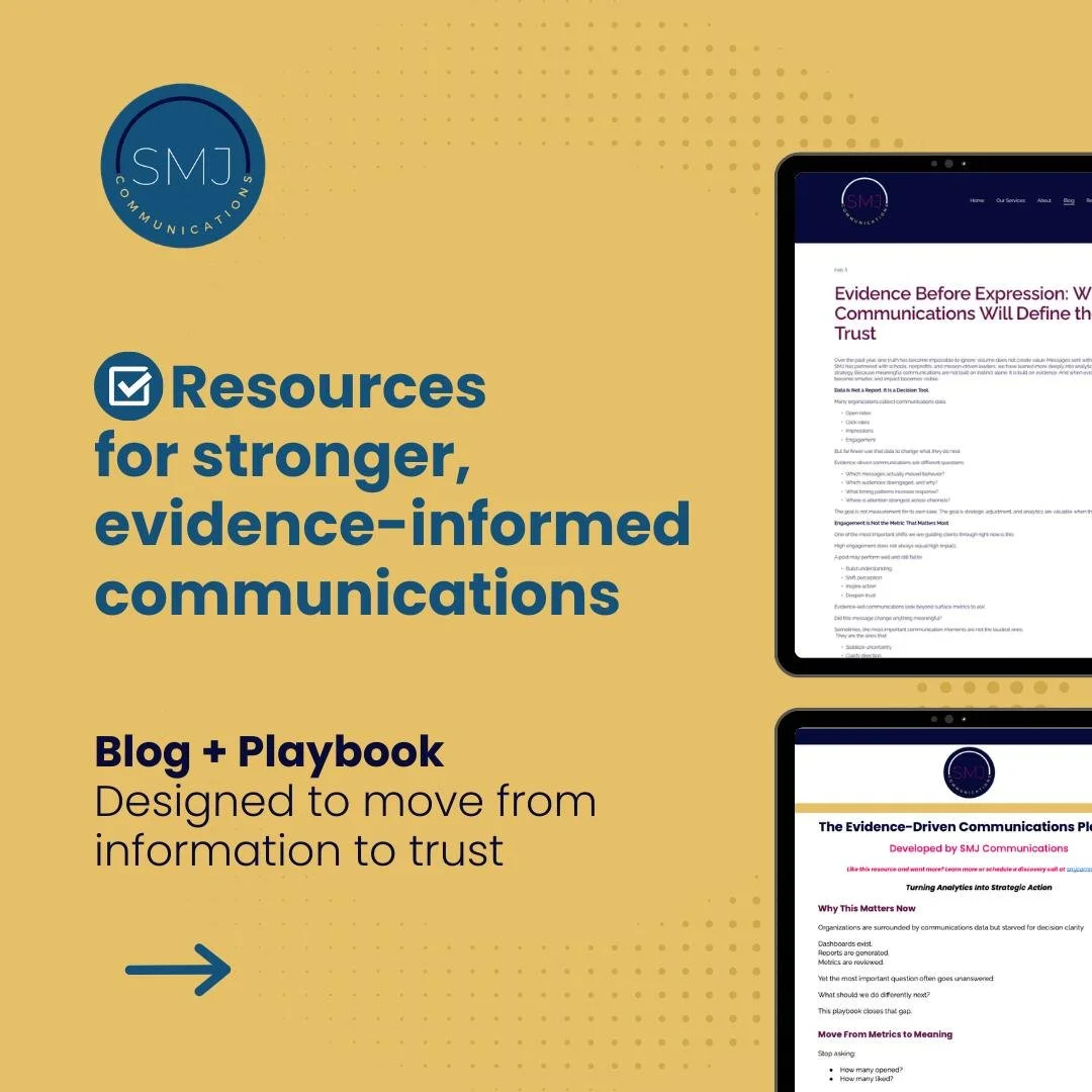 Before we close out the month, we wanted to pause and reflect on the resources we shared to support more intentional, evidence-informed communications.

This February, our focus was simple but powerful:

Moving from information to understanding and f