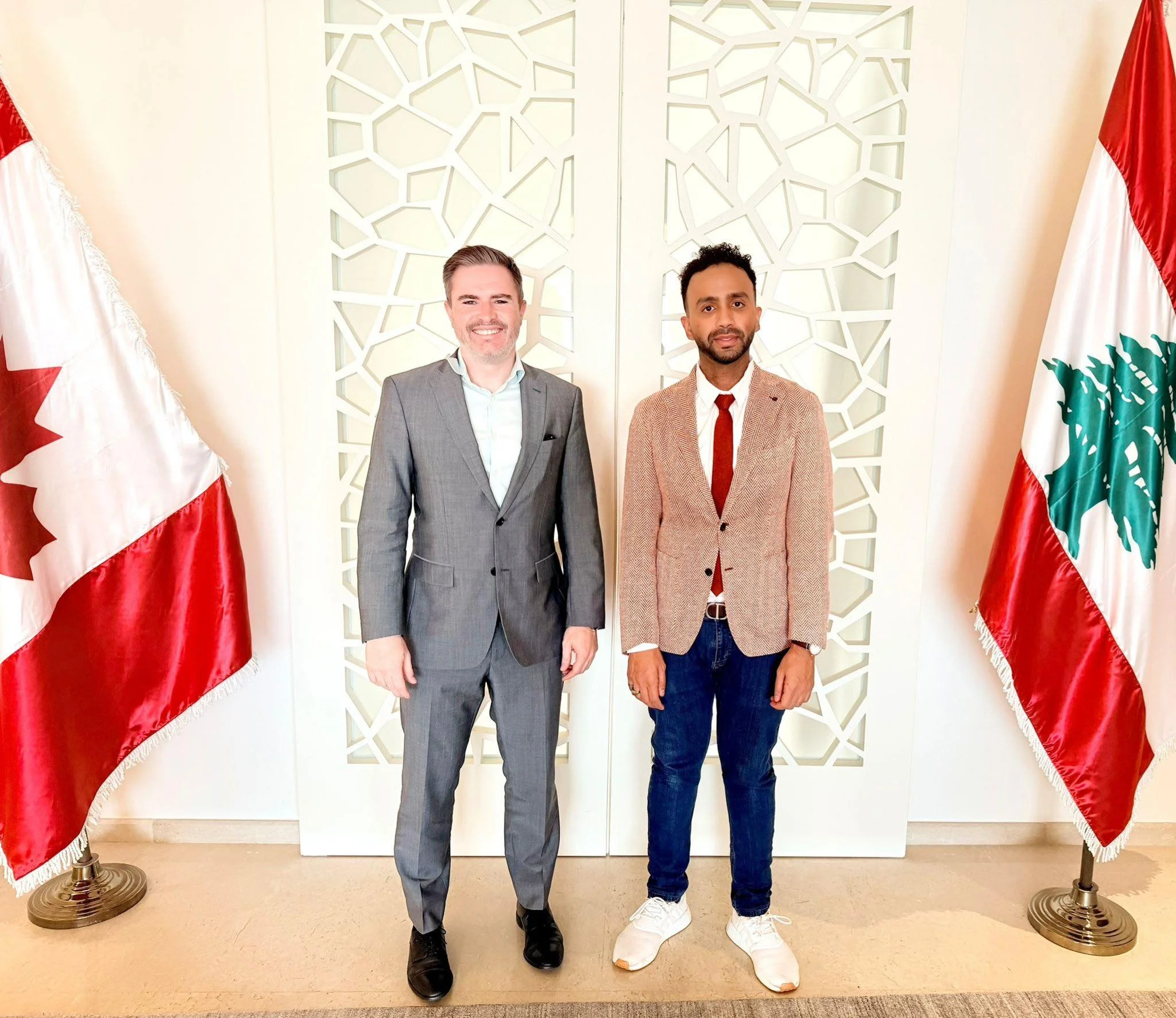 CACMR President Meets Canada’s Ambassador to Lebanon and Ambassador-designate to Syria in Beirut