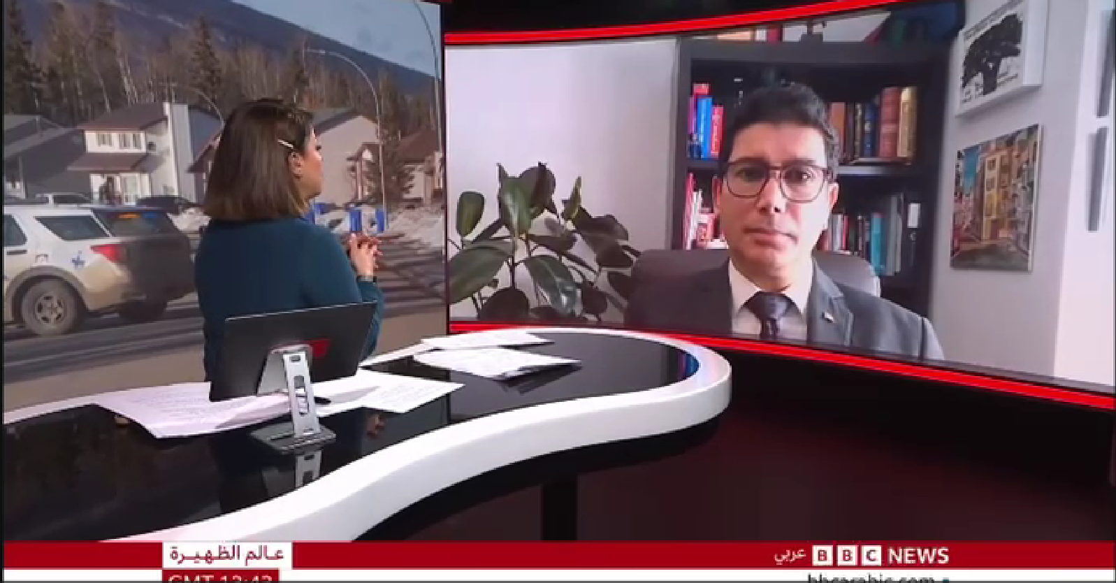 CACMR Addresses Tragic Shooting in Tumbler Ridge, BC on BBC Arabic