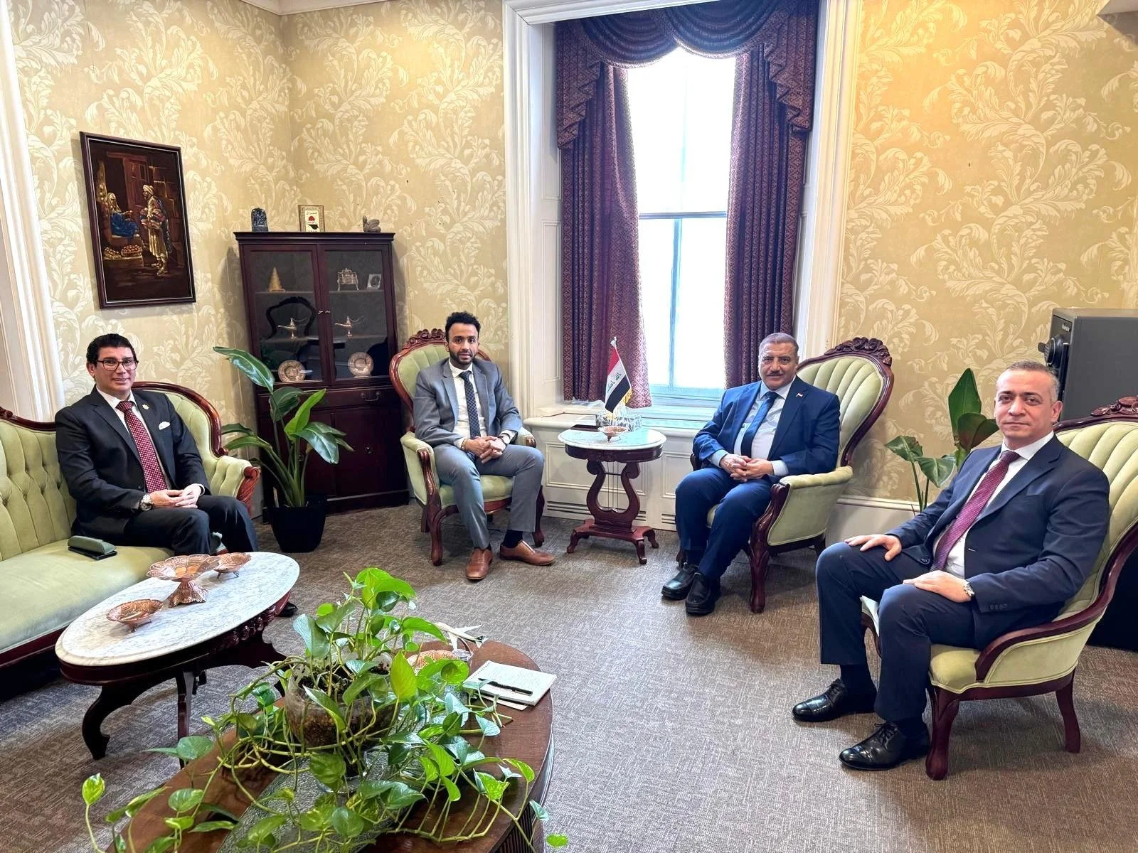CACMR President Meets with the Ambassador of Iraq to Canada to Discuss Strengthening Bilateral Cooperation