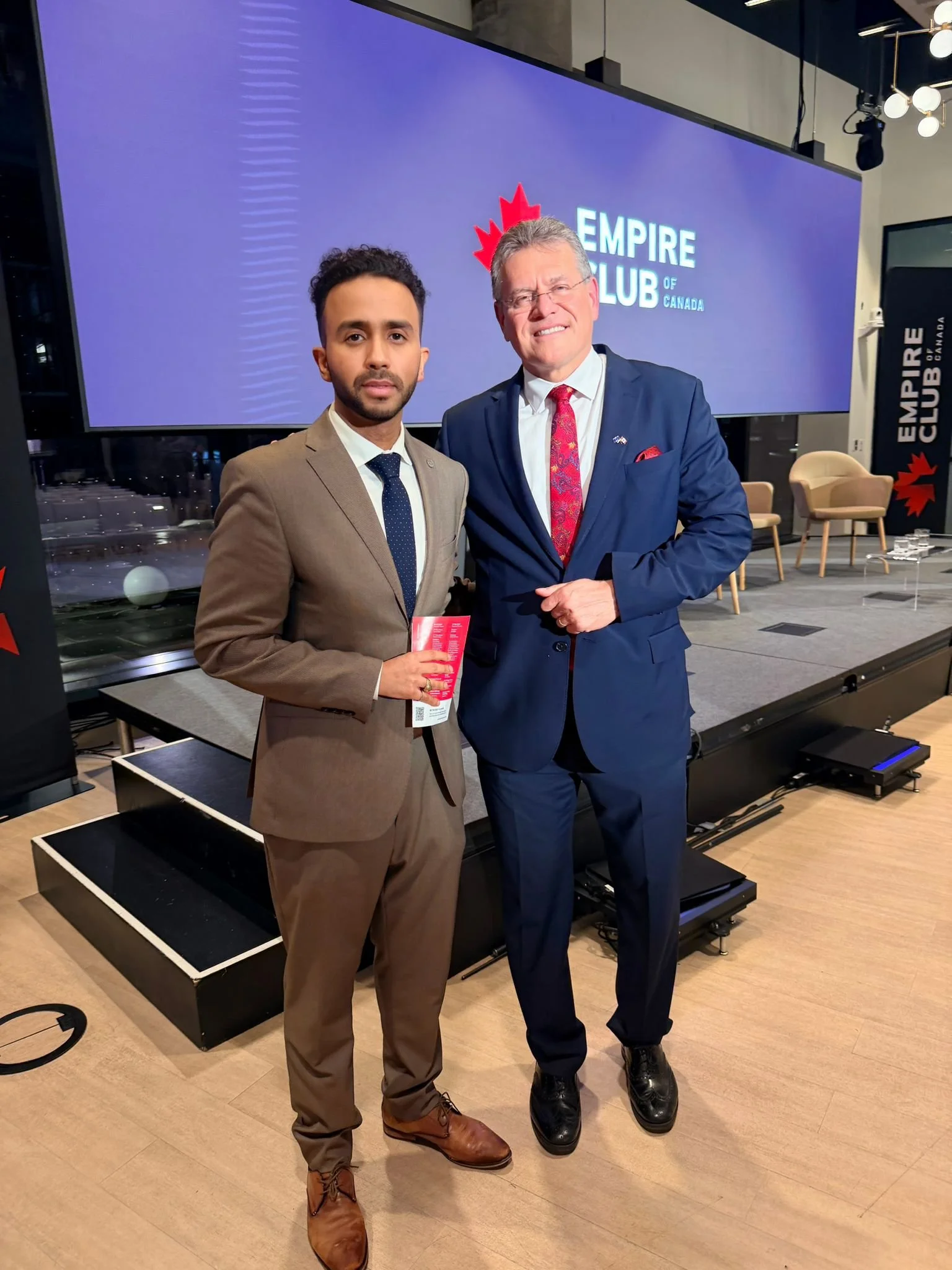 President of the Canada Arab Congress on MENA Relations (CACMR) Attends High-Level Canada–EU Trade Dialogue in Toronto