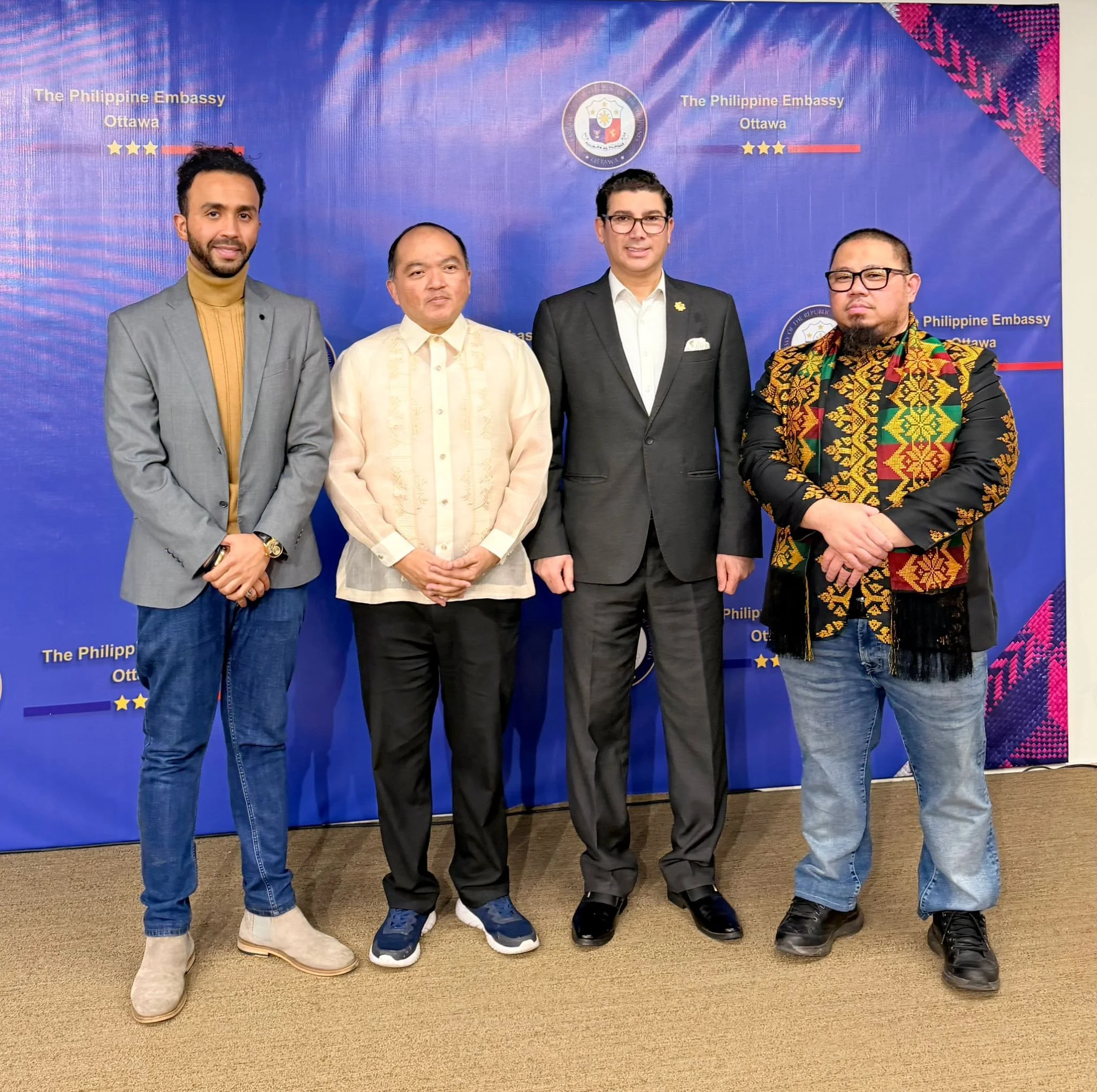 CACMR Board Members Led by President Abdullatif Al-Shaikh Attend Iftar Hosted by the Philippine Ambassador to Canada