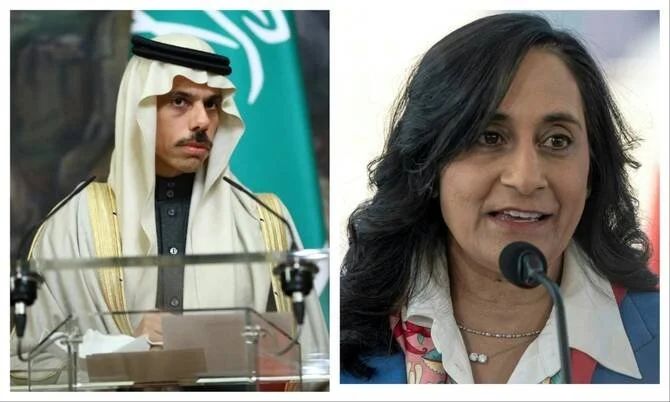 Saudi Foreign Minister Receives Calls from Canadian Counterpart