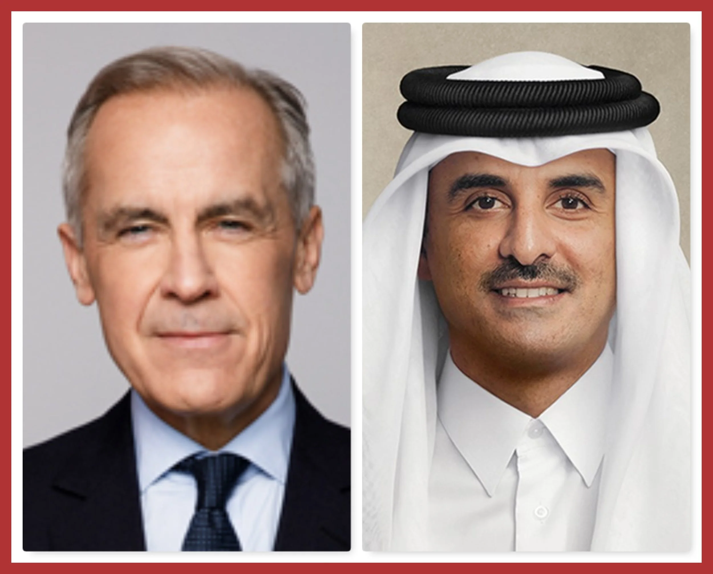 Prime Minister Carney speaks with Amir of Qatar His Highness Sheikh Tamim bin Hamad Al Thani