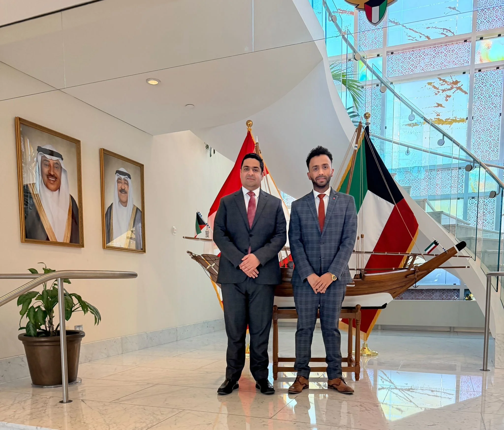 CACMR Leadership Meets with Kuwait’s Chargé d’Affaires to Strengthen Bilateral Engagement