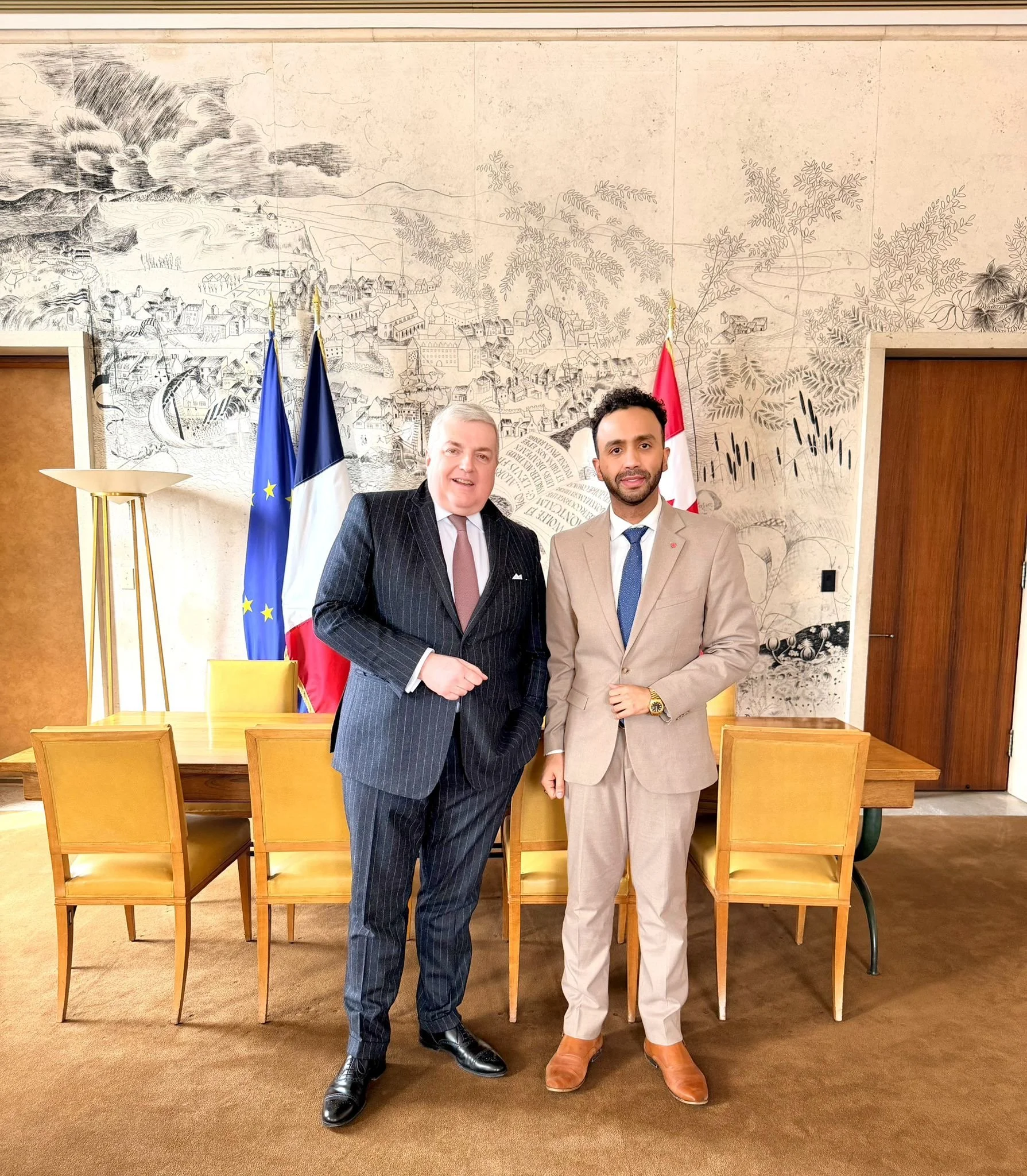 Meeting Between CACMR President and French Ambassador to Canada Strengthens Bilateral Engagement