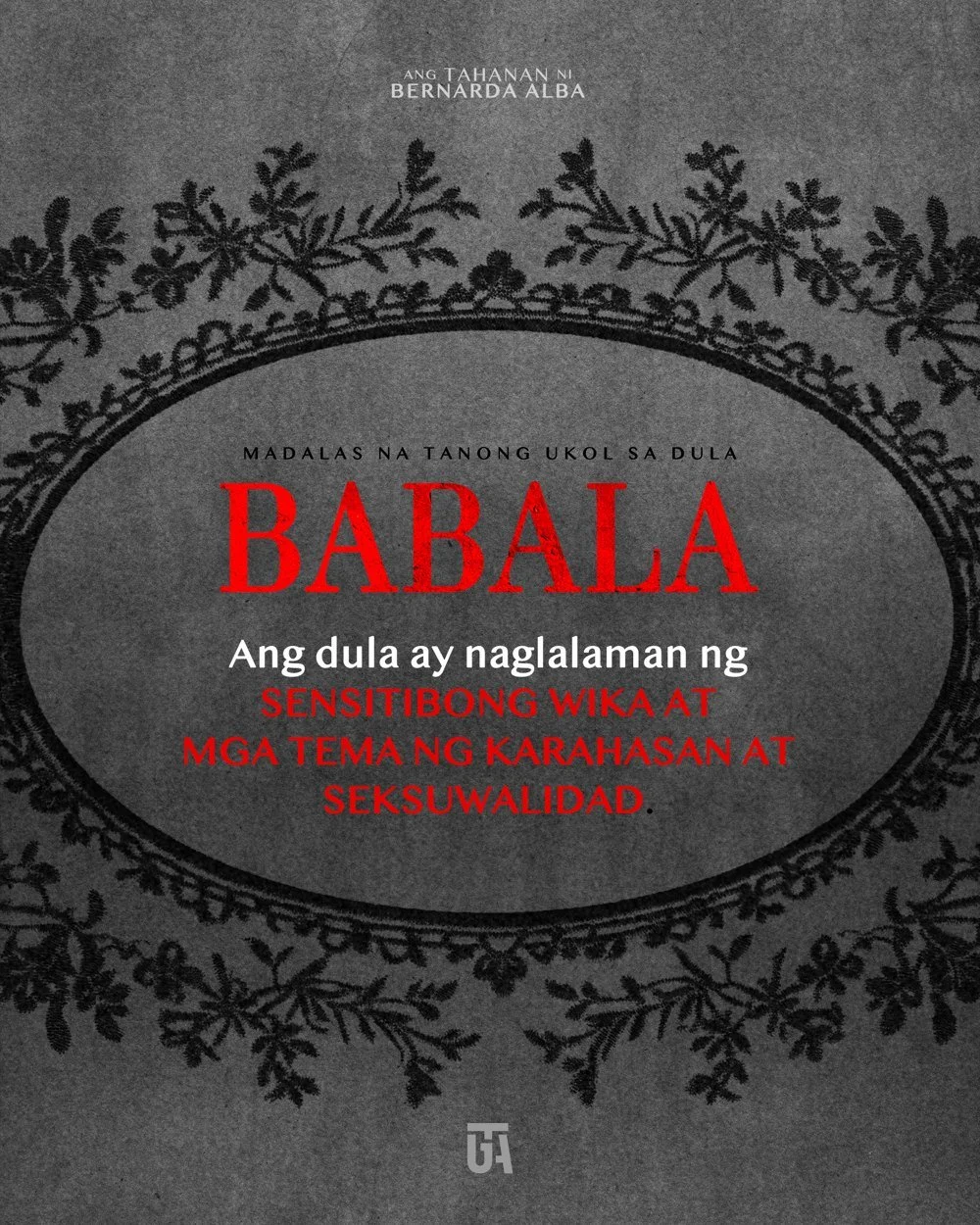 Babala sa nilalaman: maseselang pananalita, karahasan, at seksuwalidad.