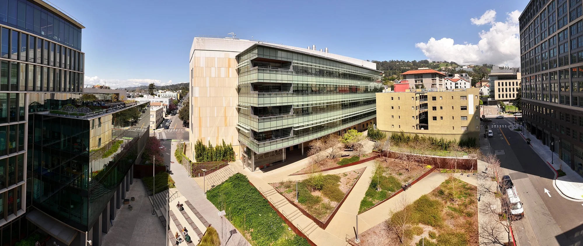 Innovative Genomics Institute Building aerial view