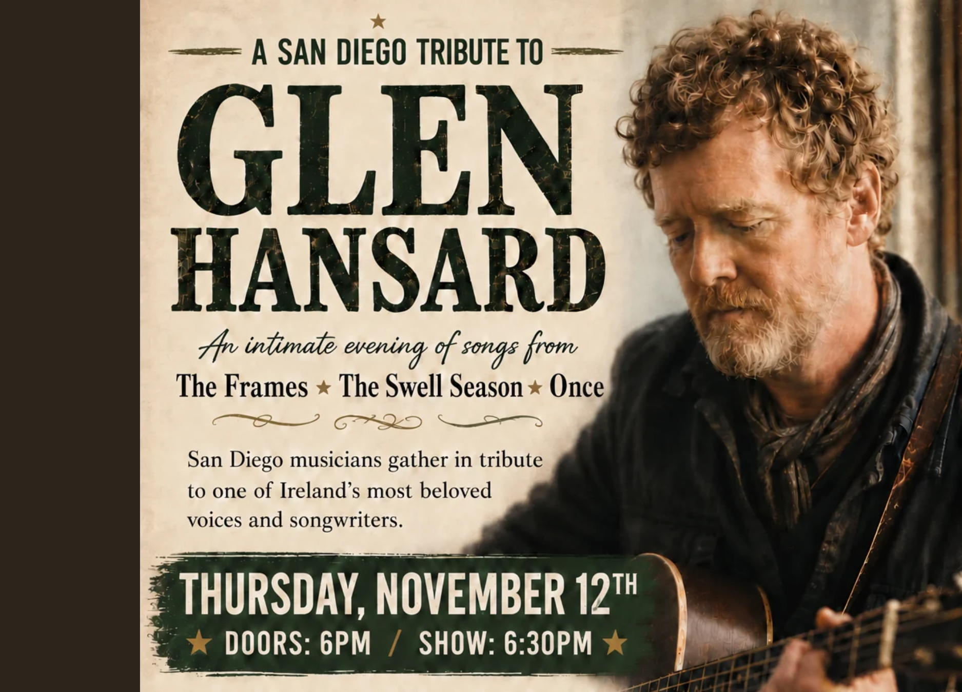 Glen Hansard Tribute Concert