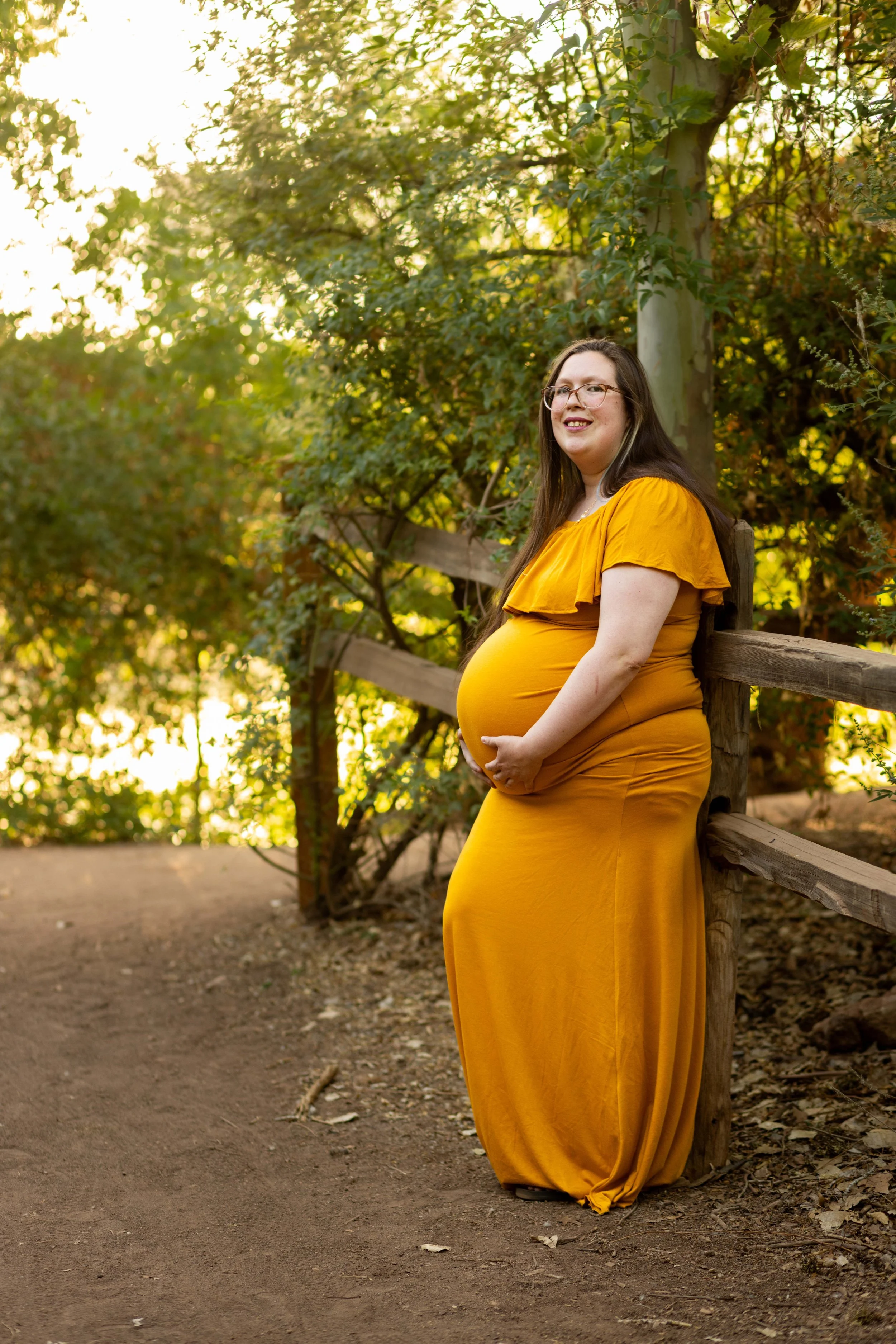 Dreamy maternity portraits in Saint George utah