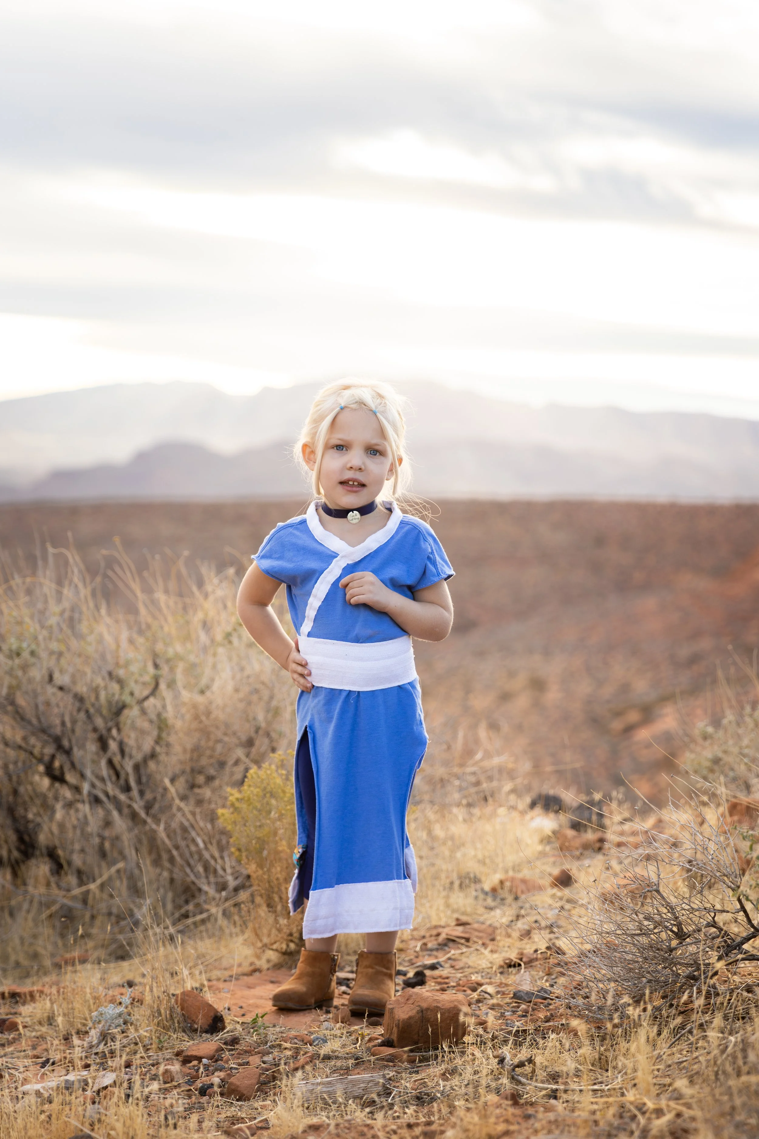 Dreamy children’s photography in Southern Utah, Magical childhood photos in the desert