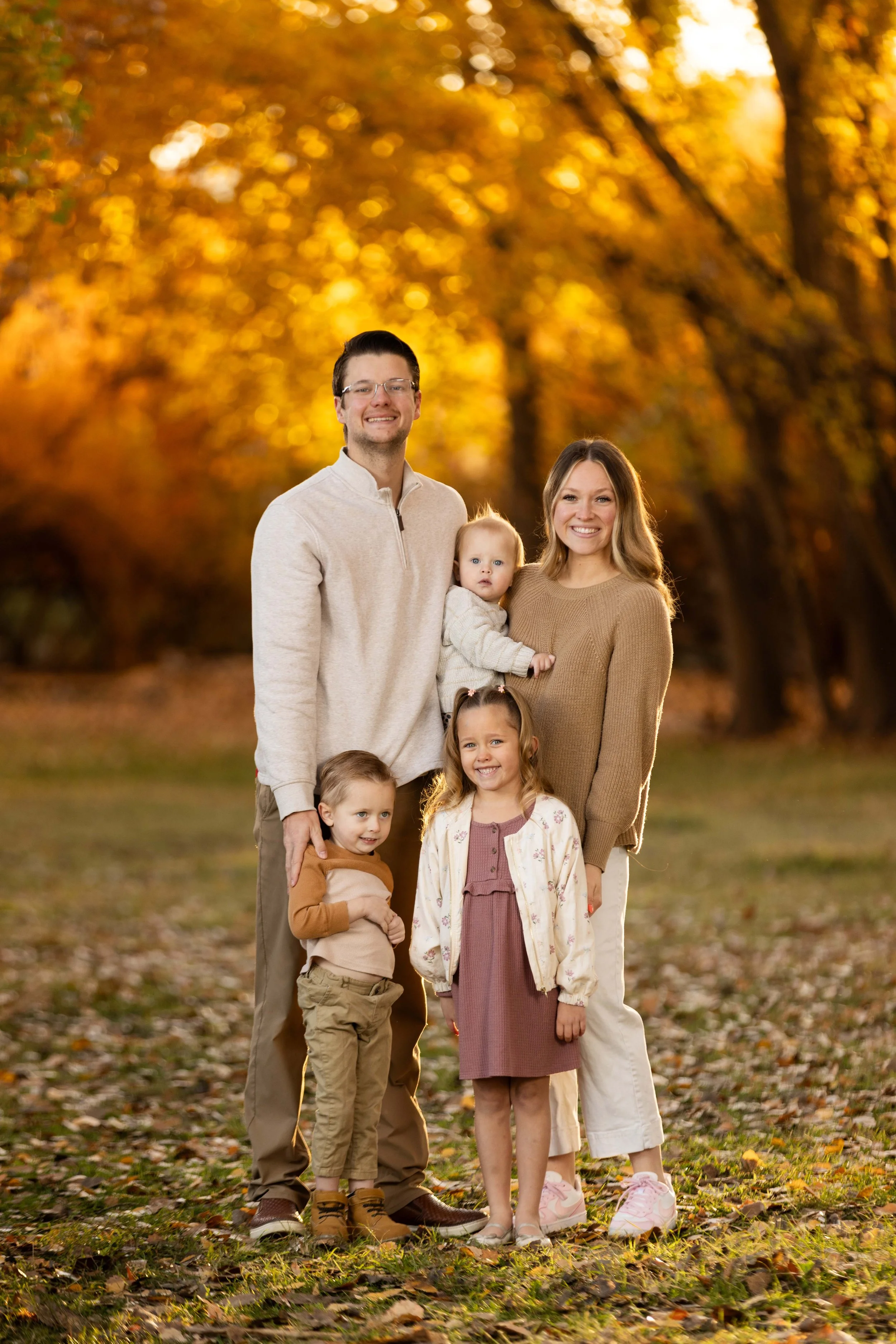 Fall family photo