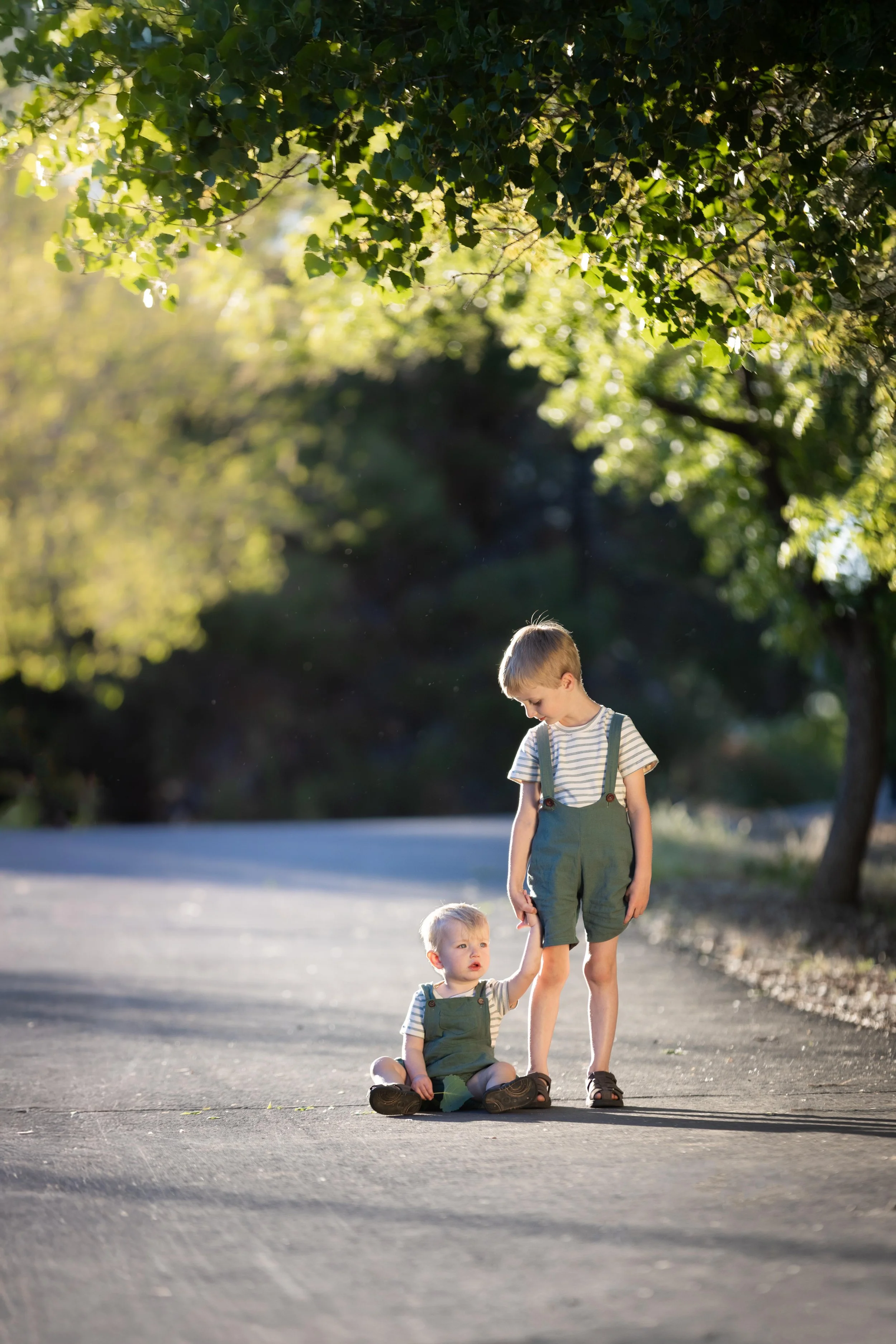 Stress free Child portrait session
