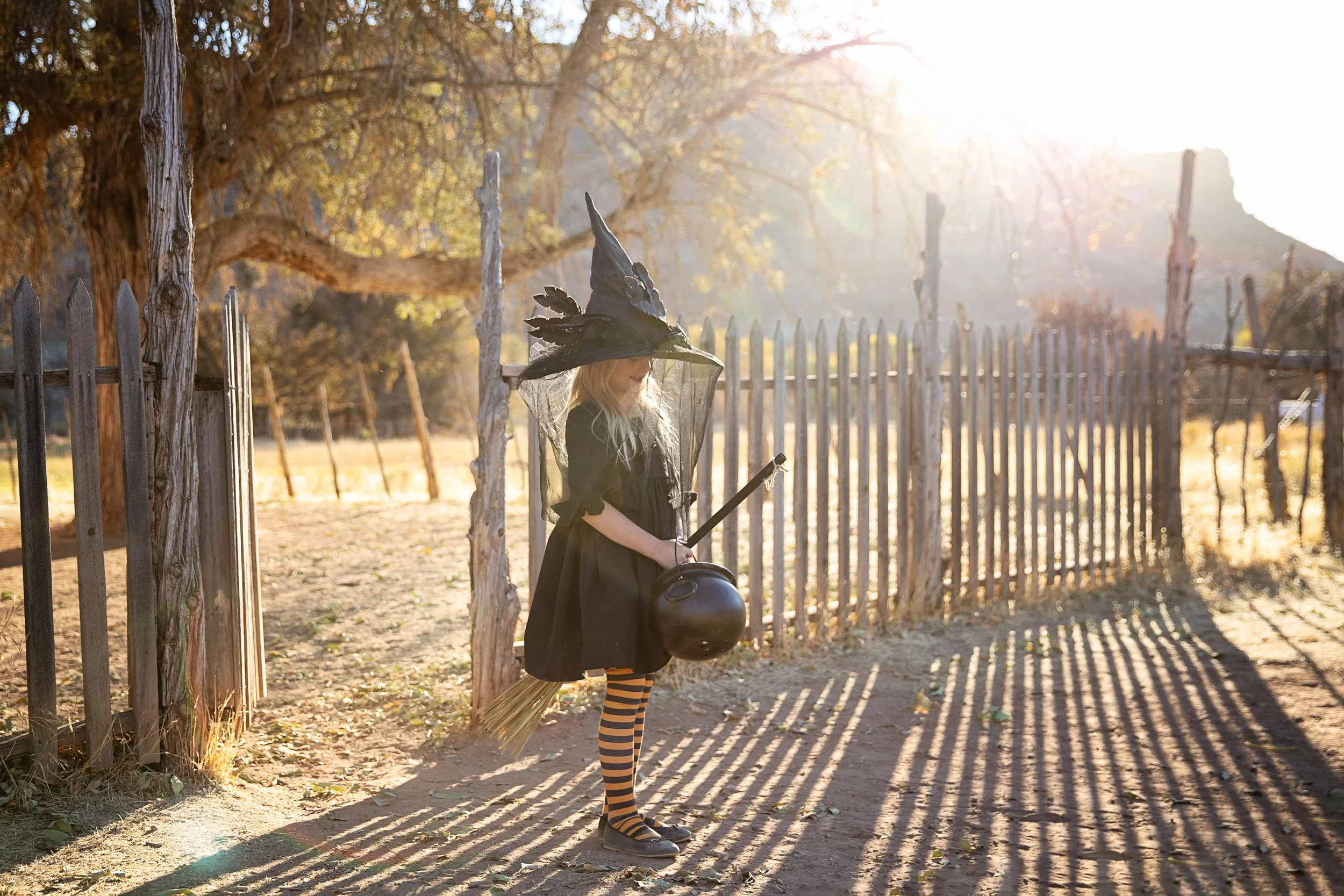 Whimsical children’s photography in Southern Utah, Magical childhood photos in the desert