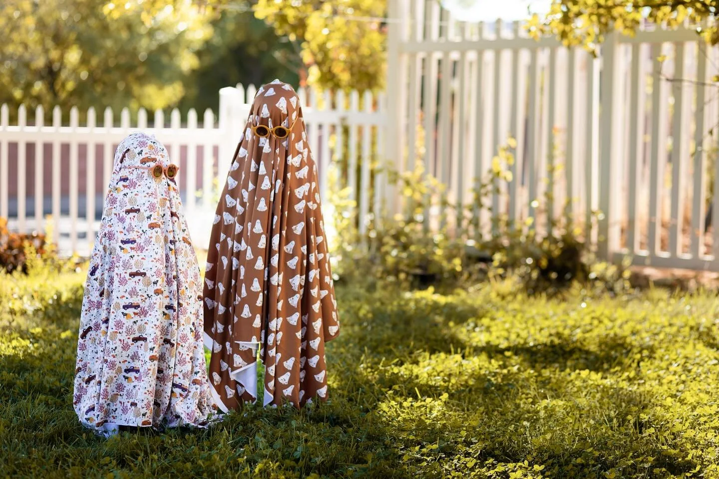 What do you do with new Autumn fabric? This. You do this with it first!