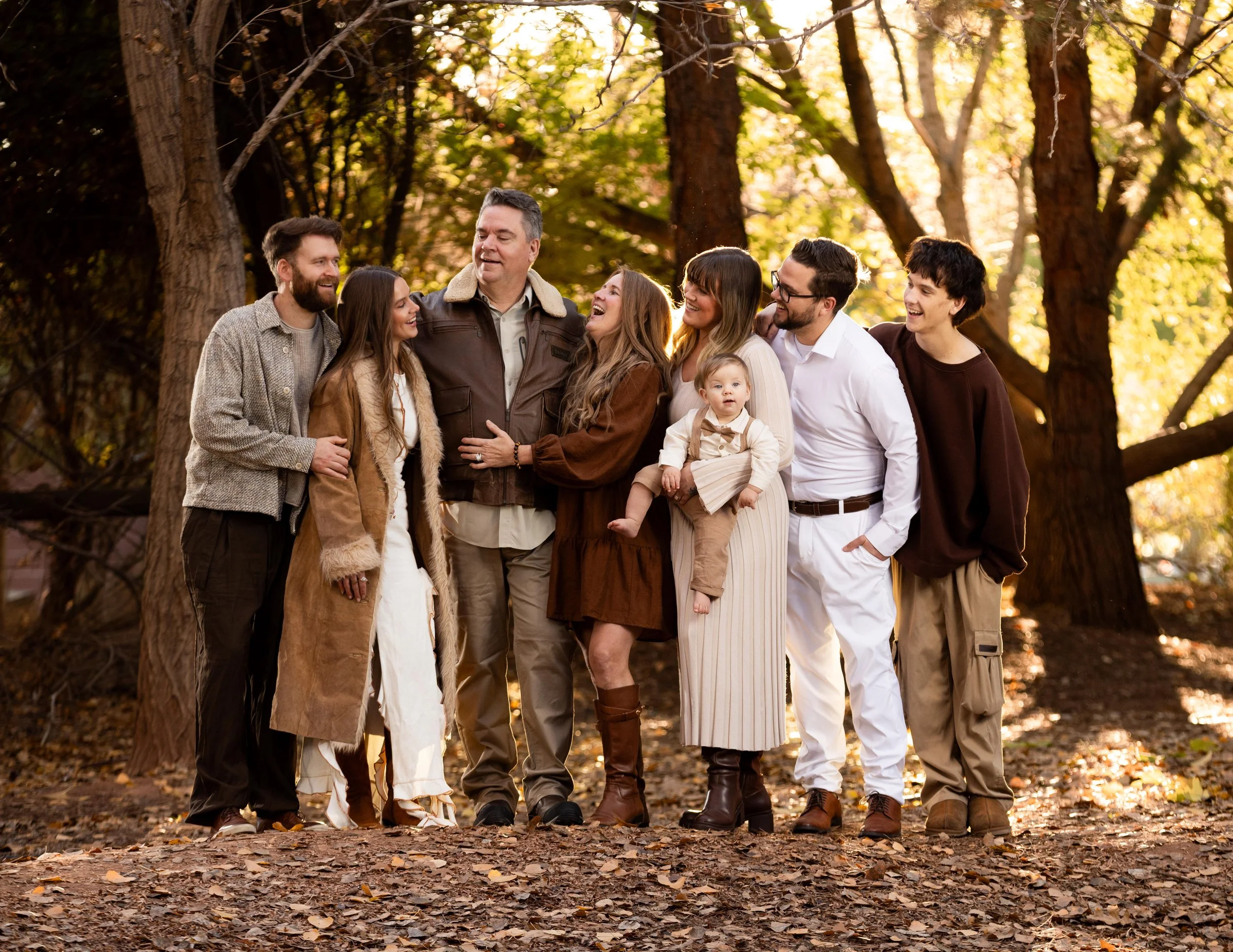 Cinematic family moment