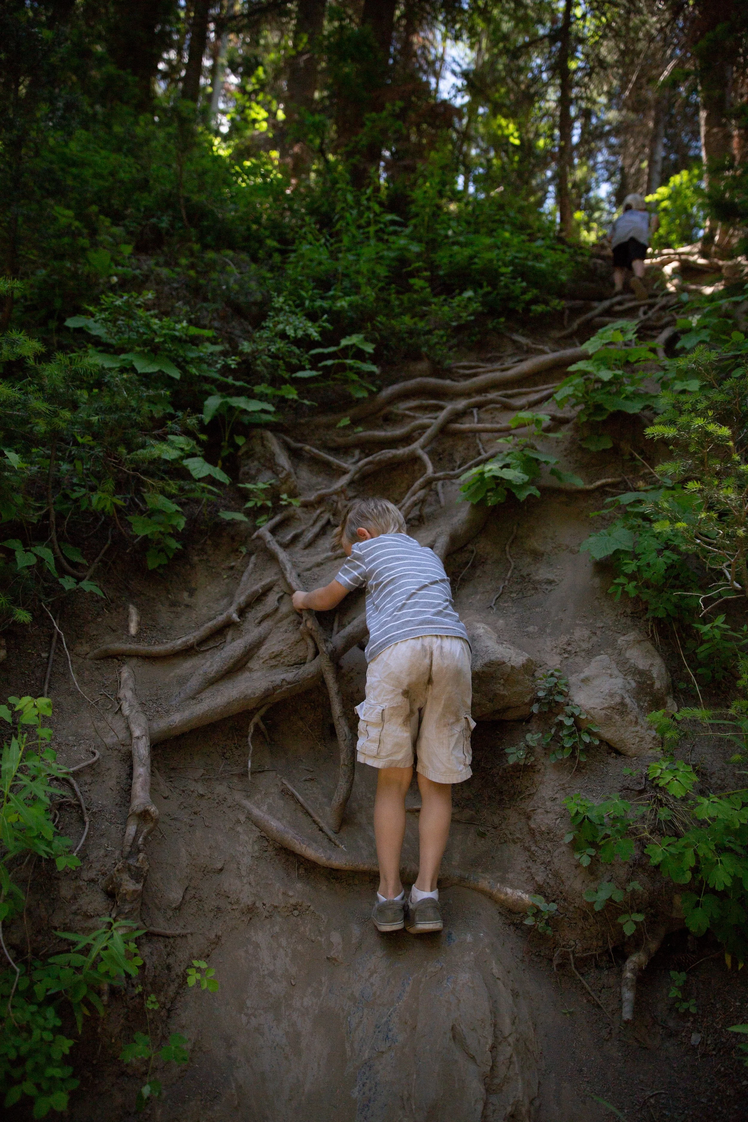 Climbing mountains