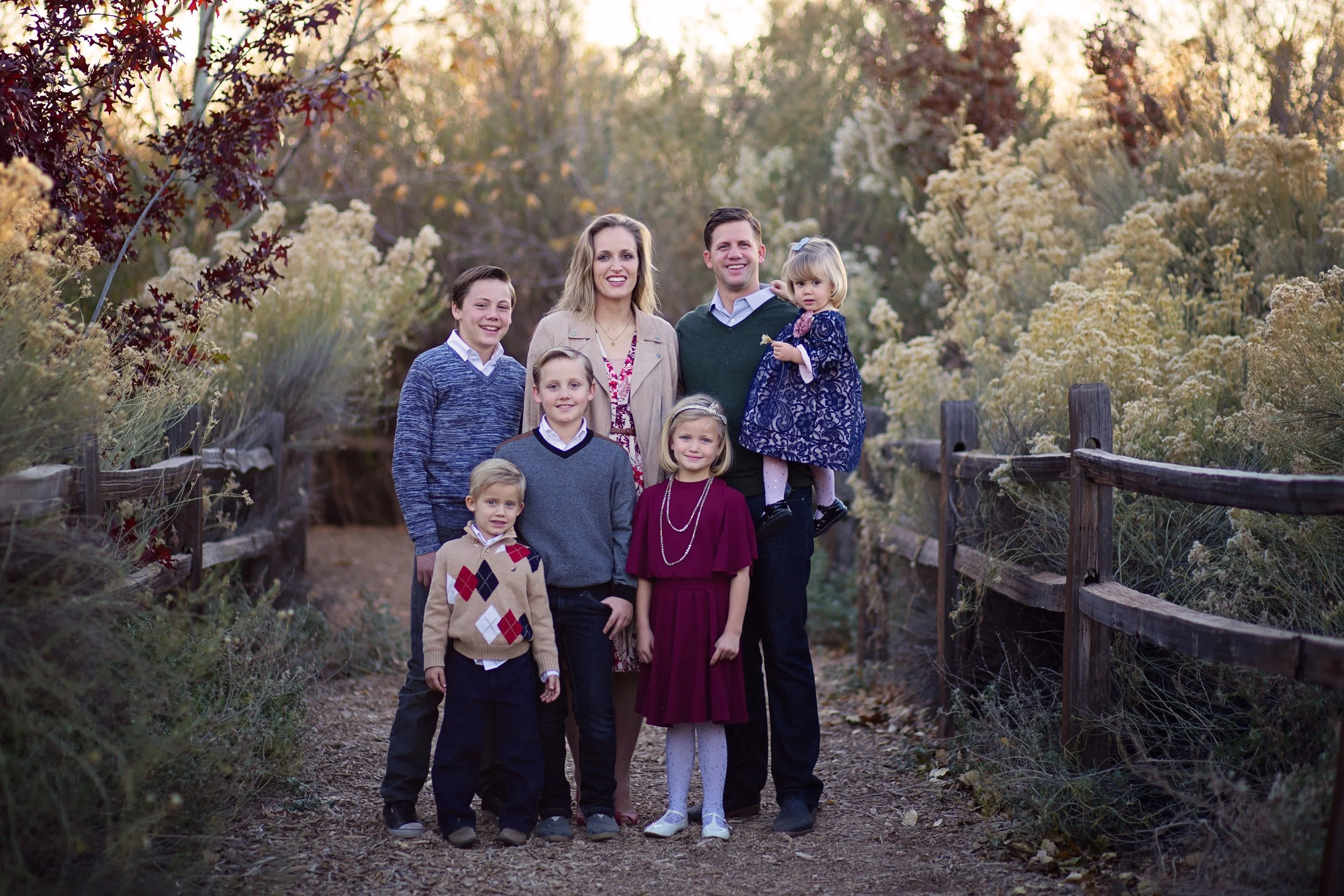 yearly family photo