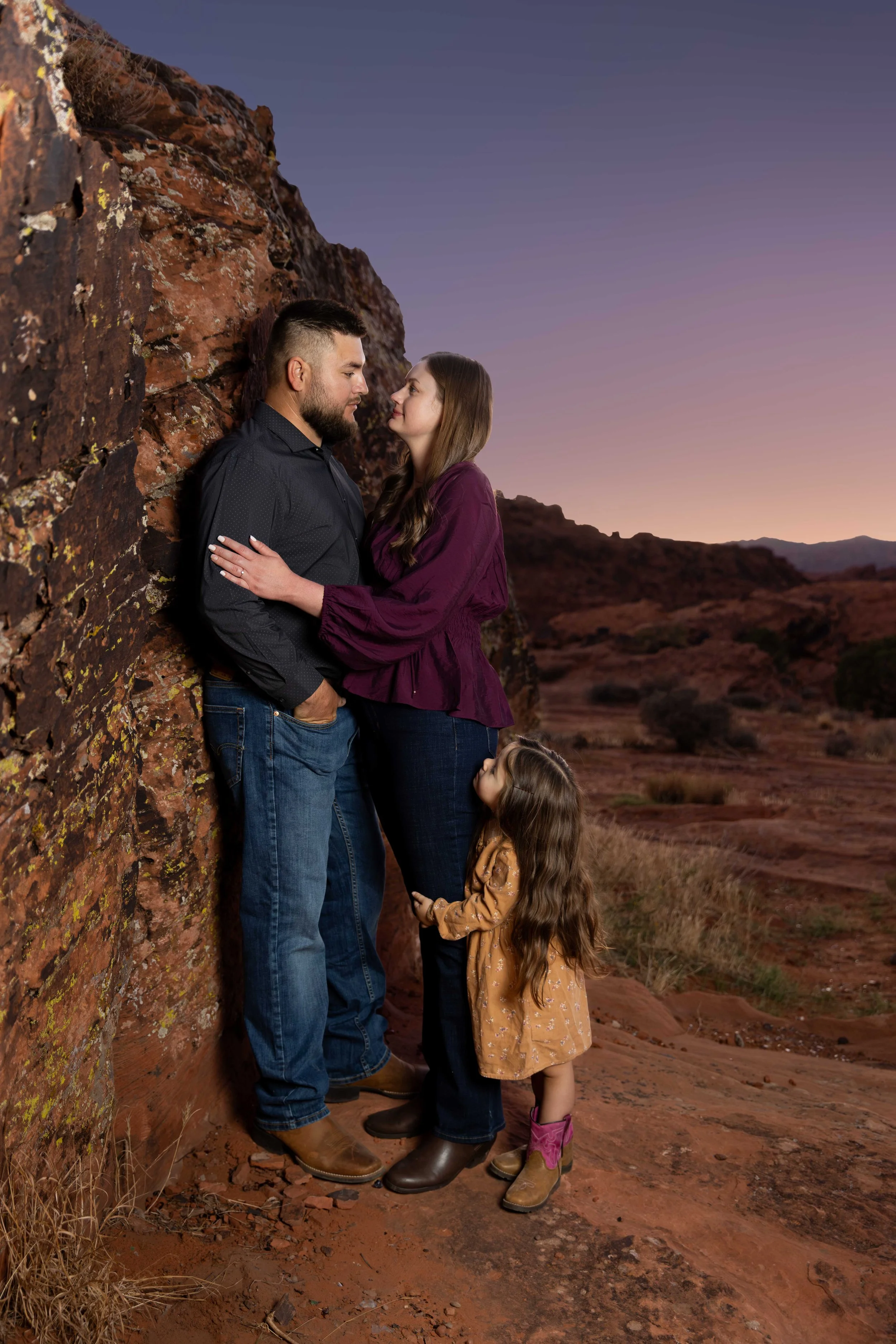 sunset portraits