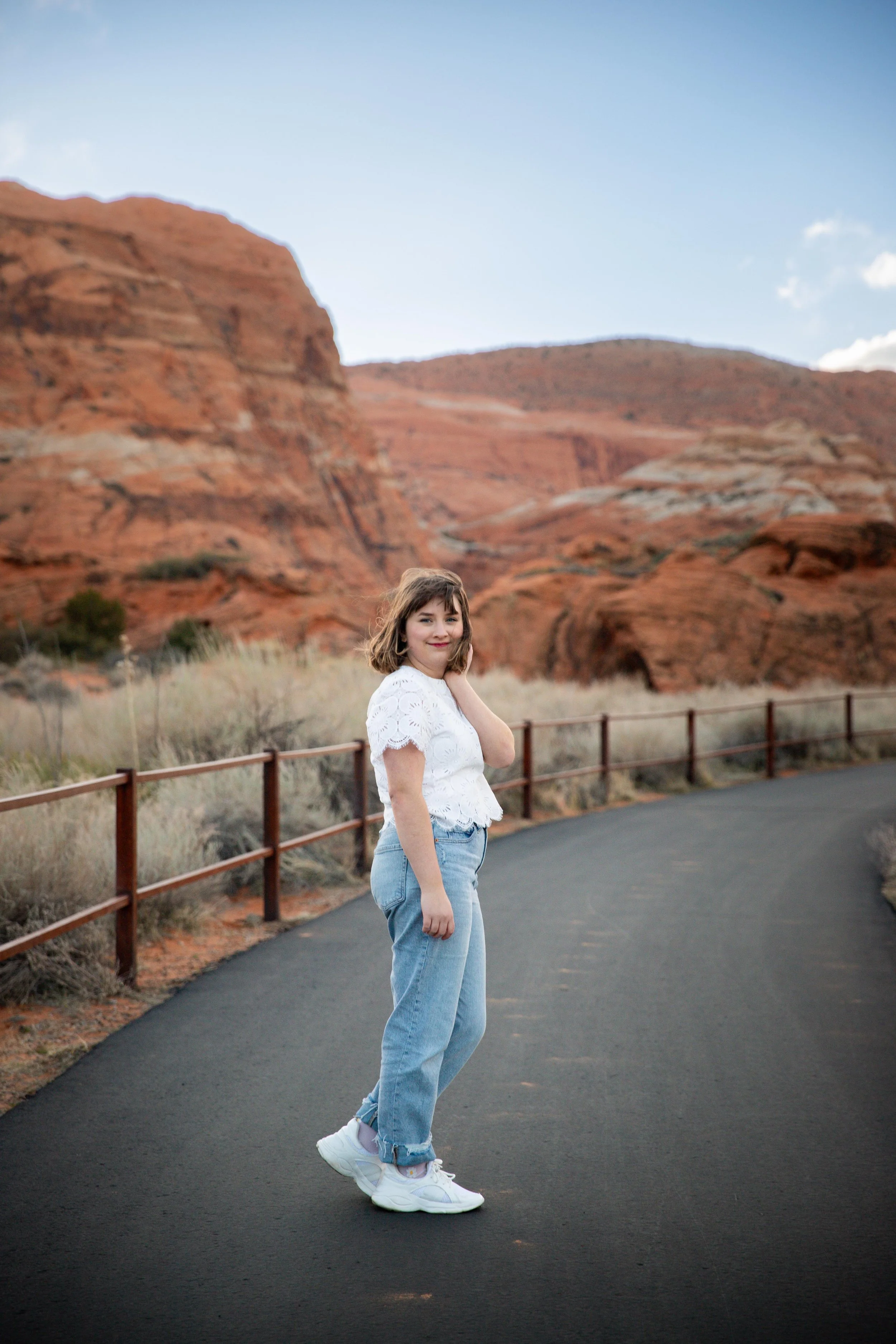 Portraits in Snow Canyon