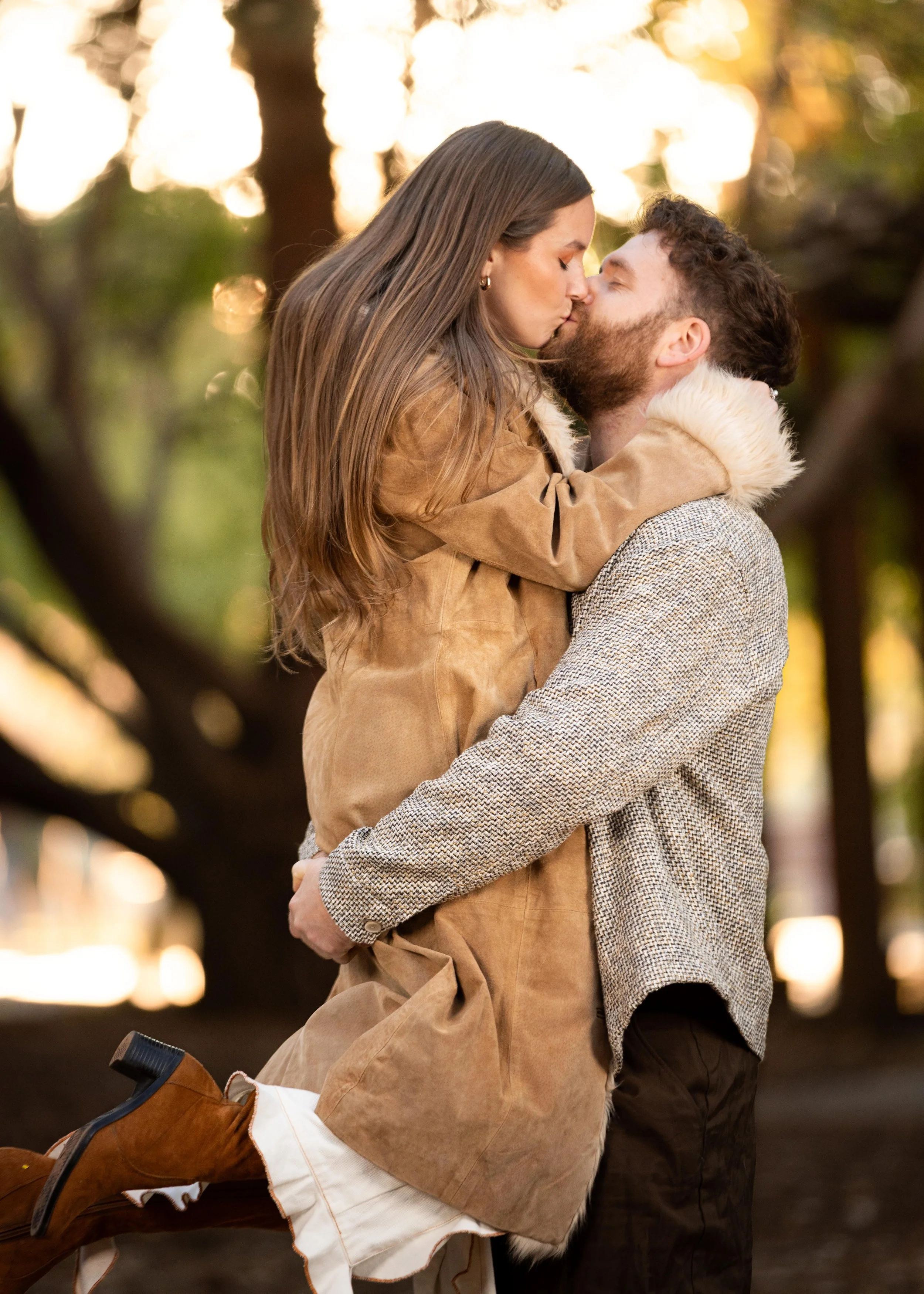 Southern utah cinematic engagement photographer.