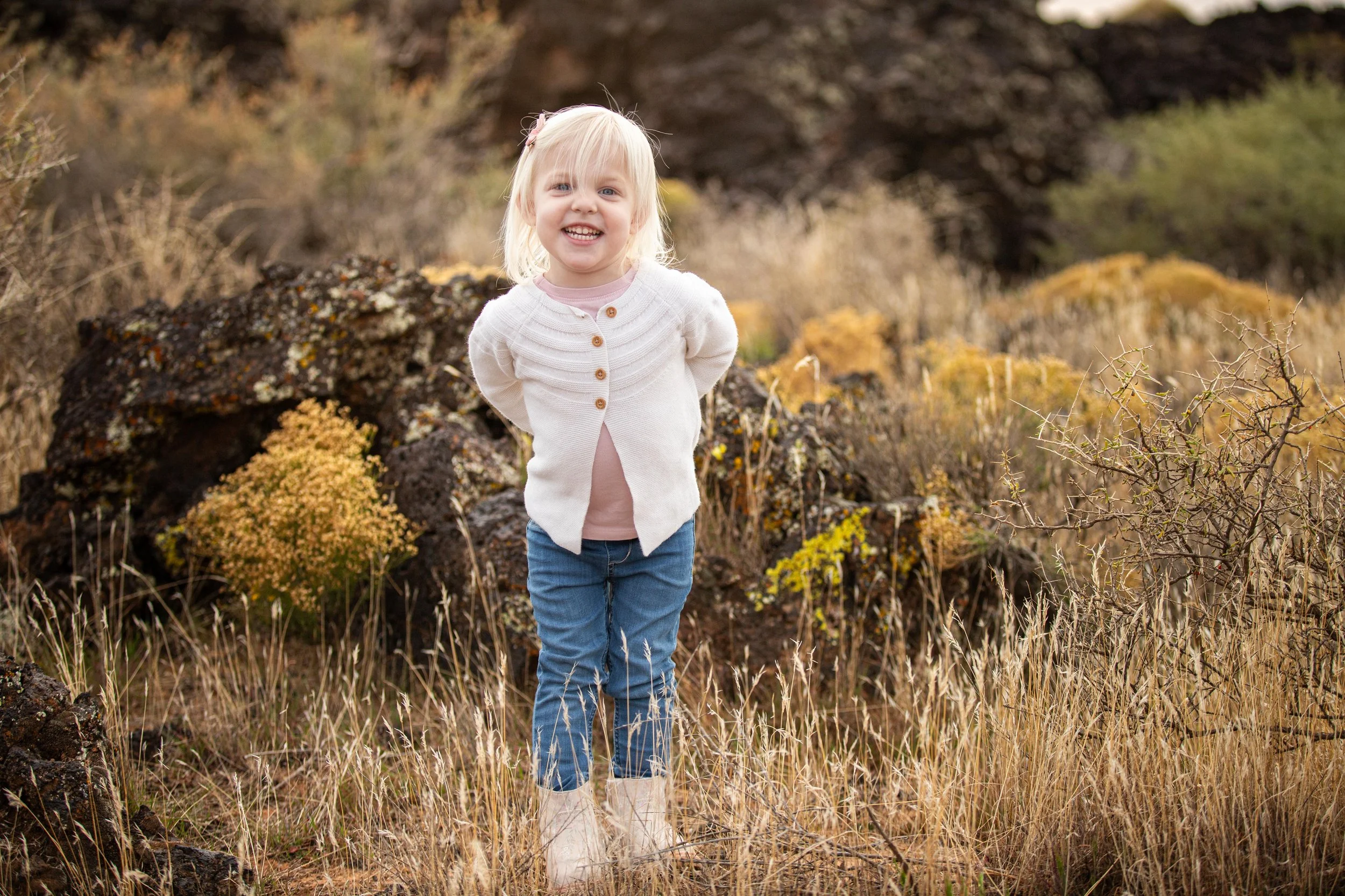 golden hour portraits in Southern utah