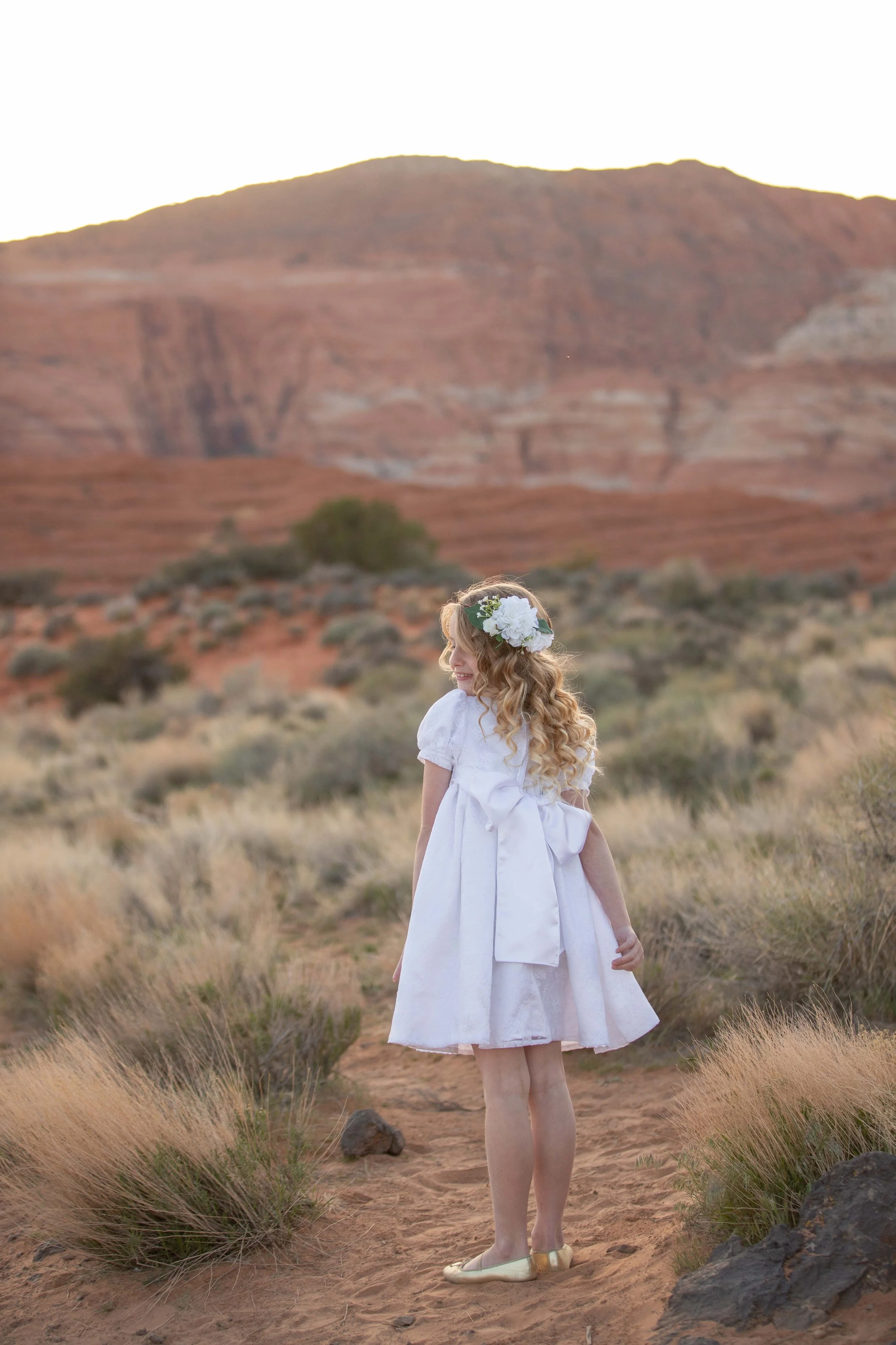 St. George Utah baptism portrait photogrpaher