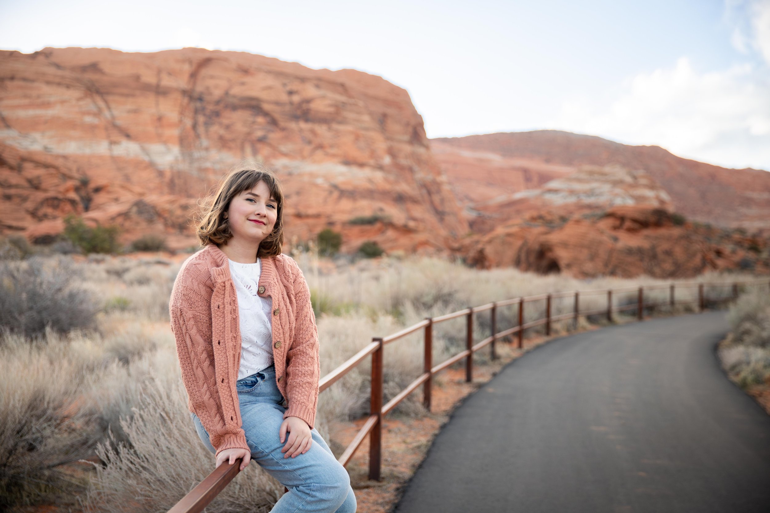 Best senior portrait photographer in Saint George Utah