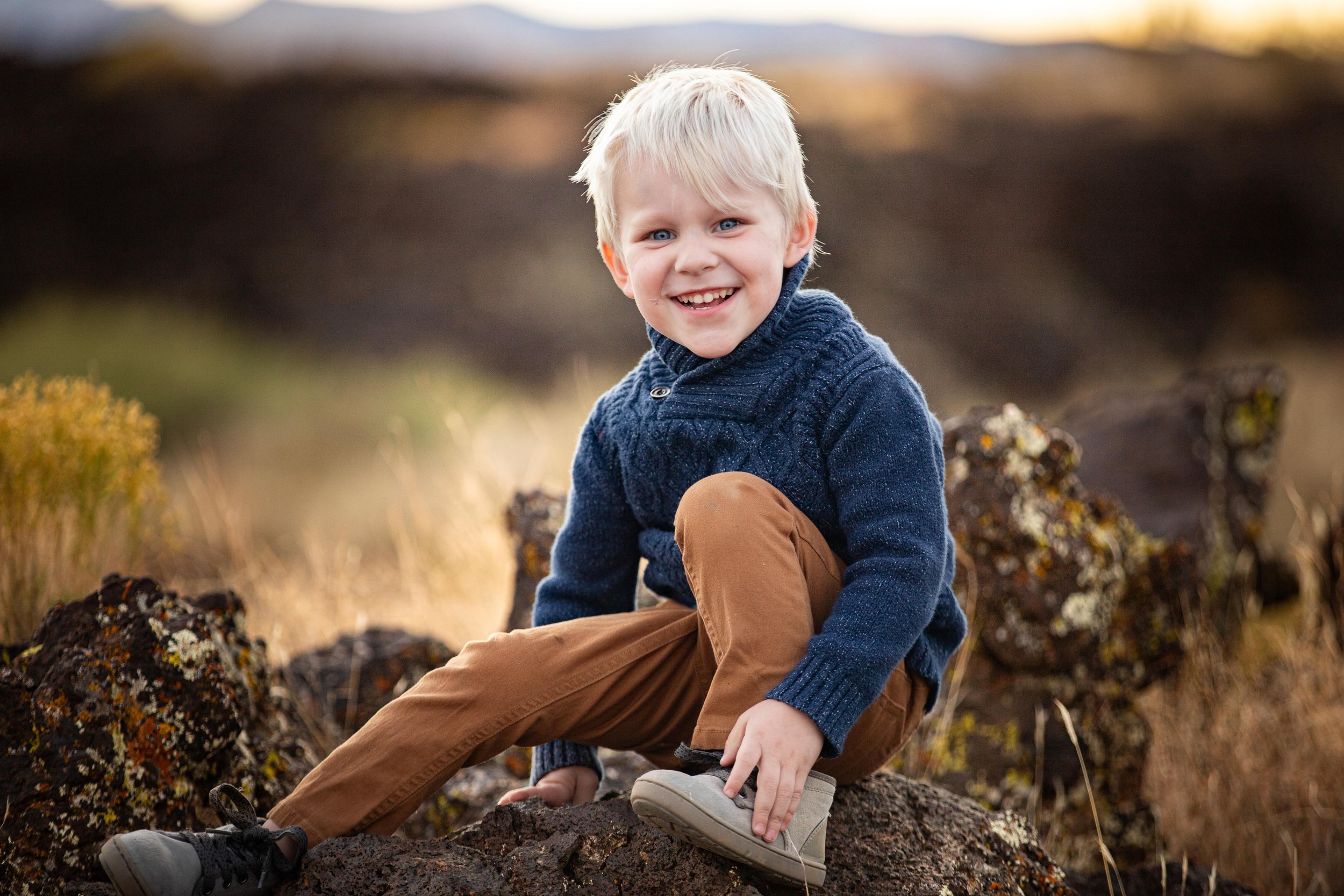 Adorable child portraits in Saint George Utah