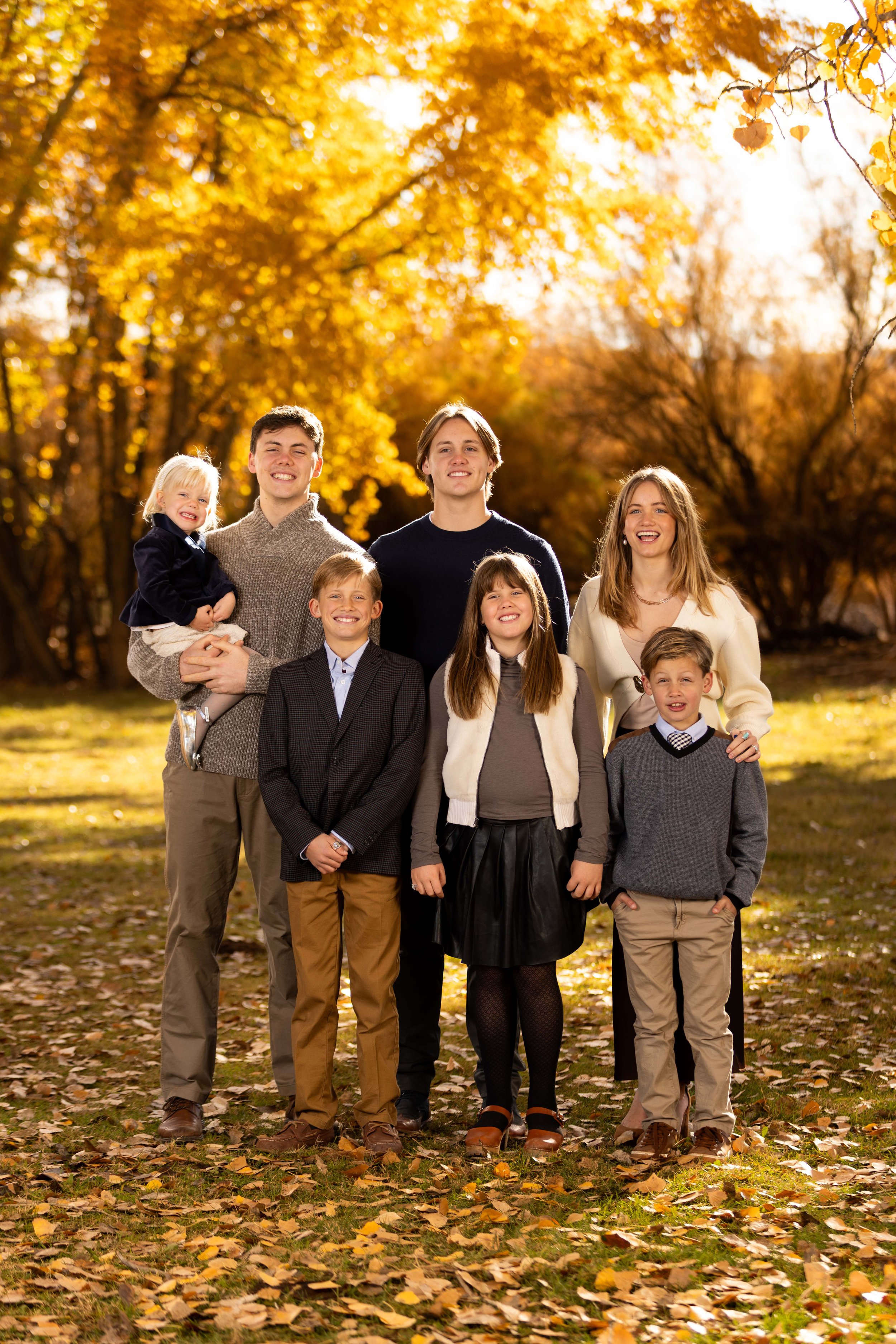 Saint George utah photographer fall family session