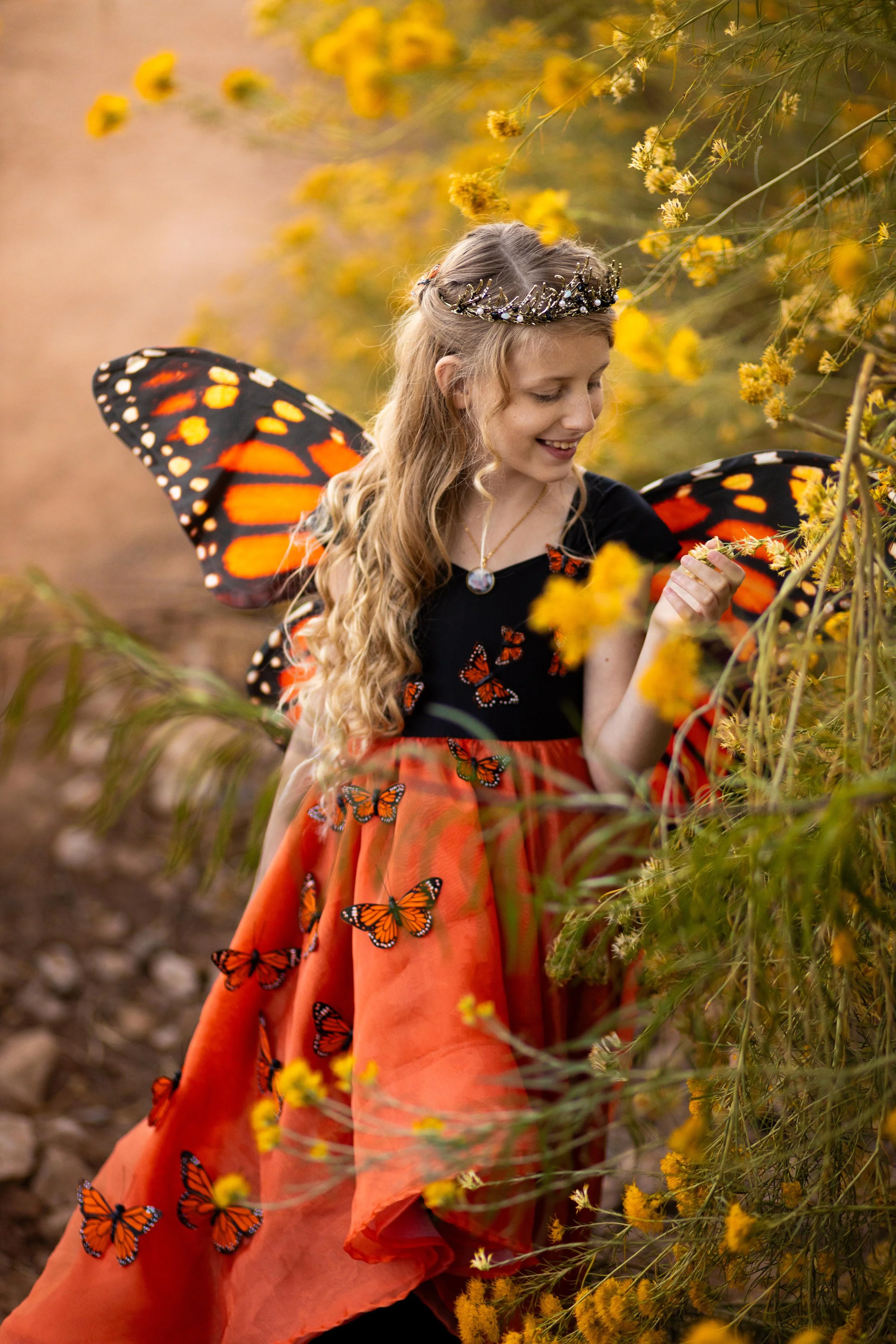 Whimsical children’s photography in Southern Utah, Magical childhood photos in the desert