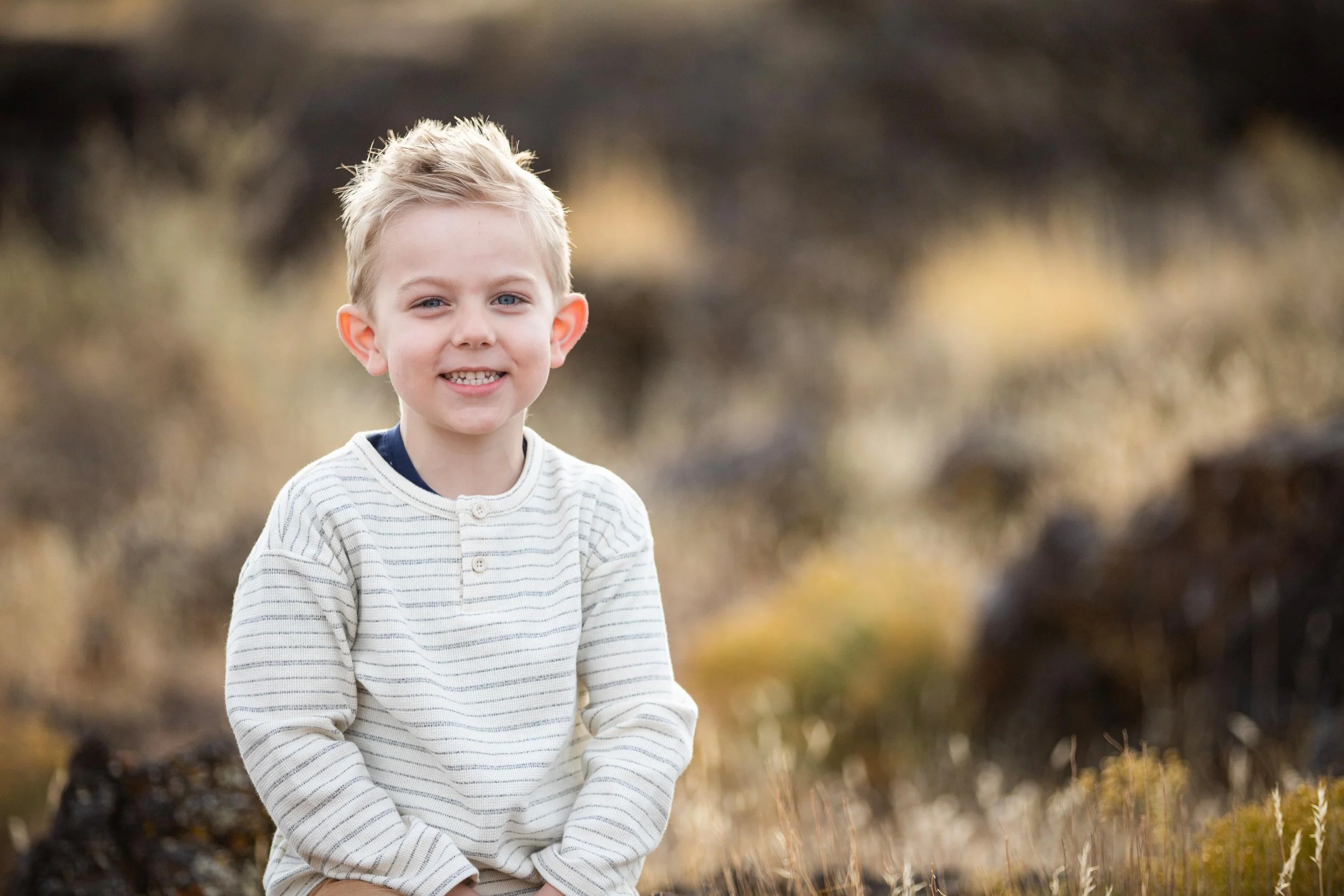 Dreamy child portraits in southern utah