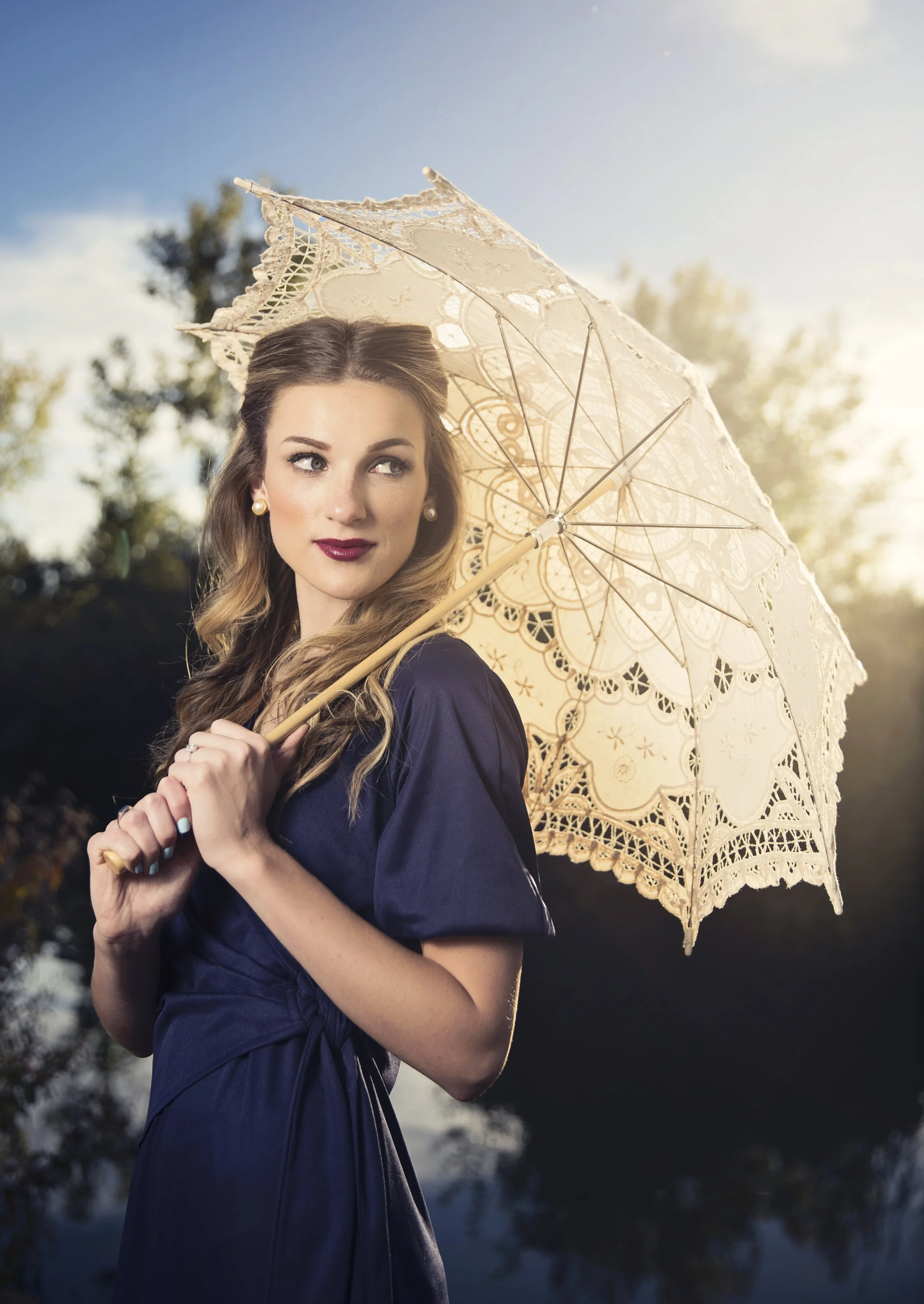 Stunning and creative 40's themed portraits in Saint George Utah. 