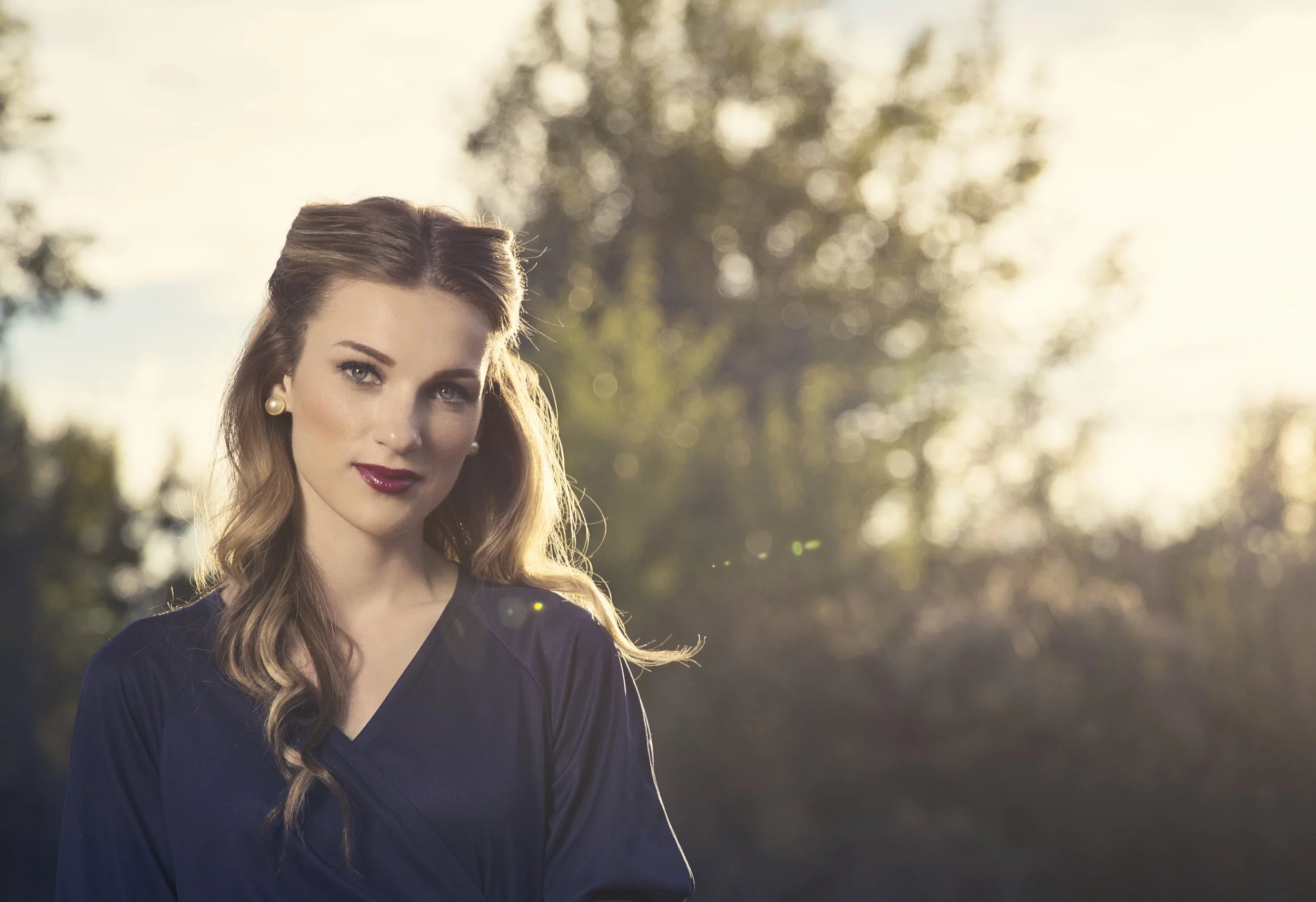 Stunning 40's themed portraits in Saint George Utah. 