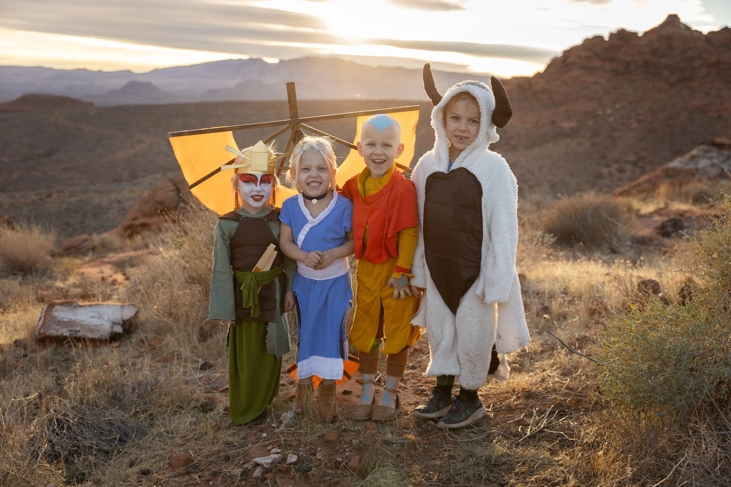 Dreamy children’s photography in Southern Utah, Magical childhood photos in the desert
