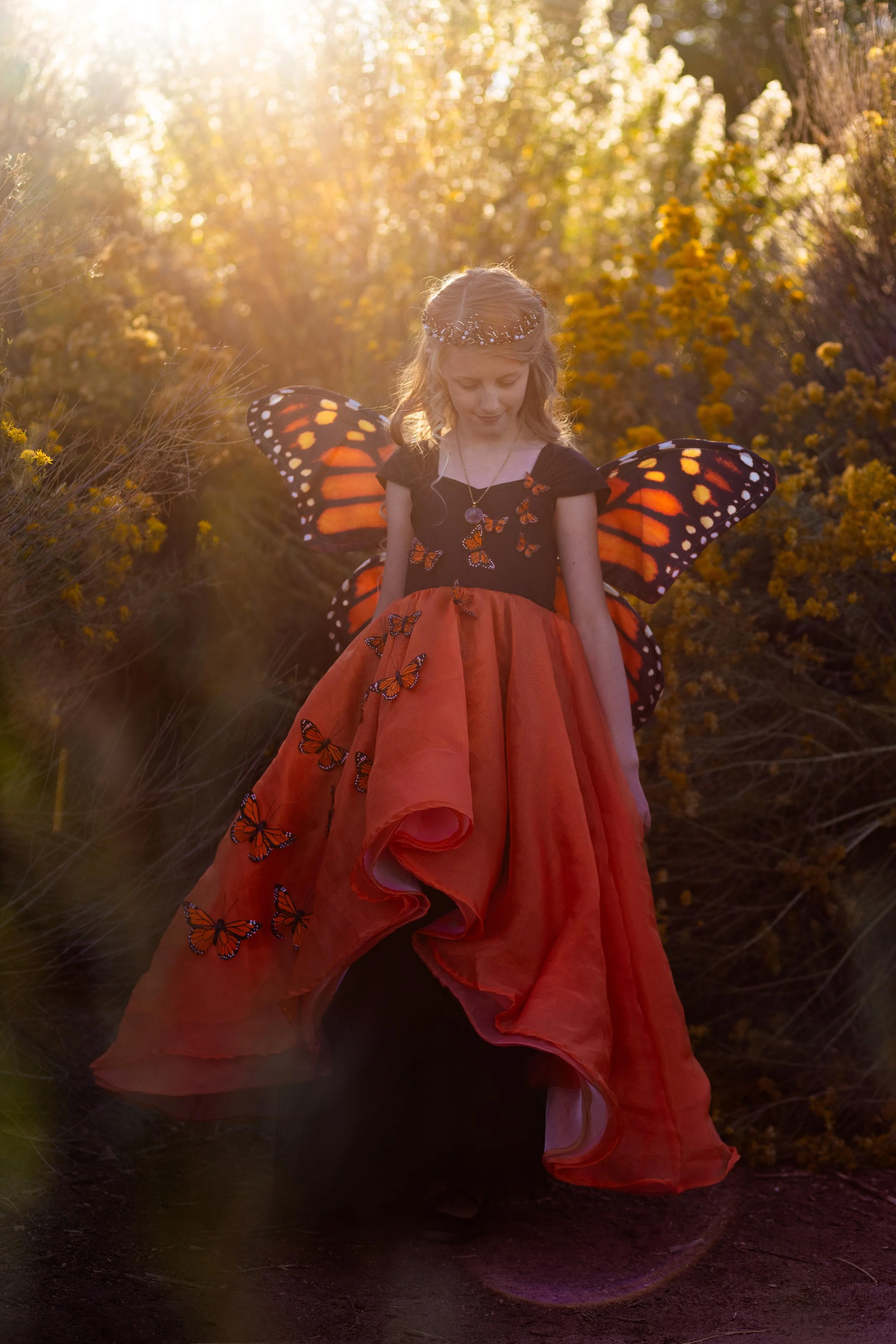 Whimsical children’s photography in Southern Utah, Magical childhood photos in the desert